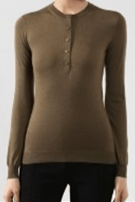 image of Tom Ford O1Loc1C0324 Mak938 Sweater In Brown, Women's (Size XS)