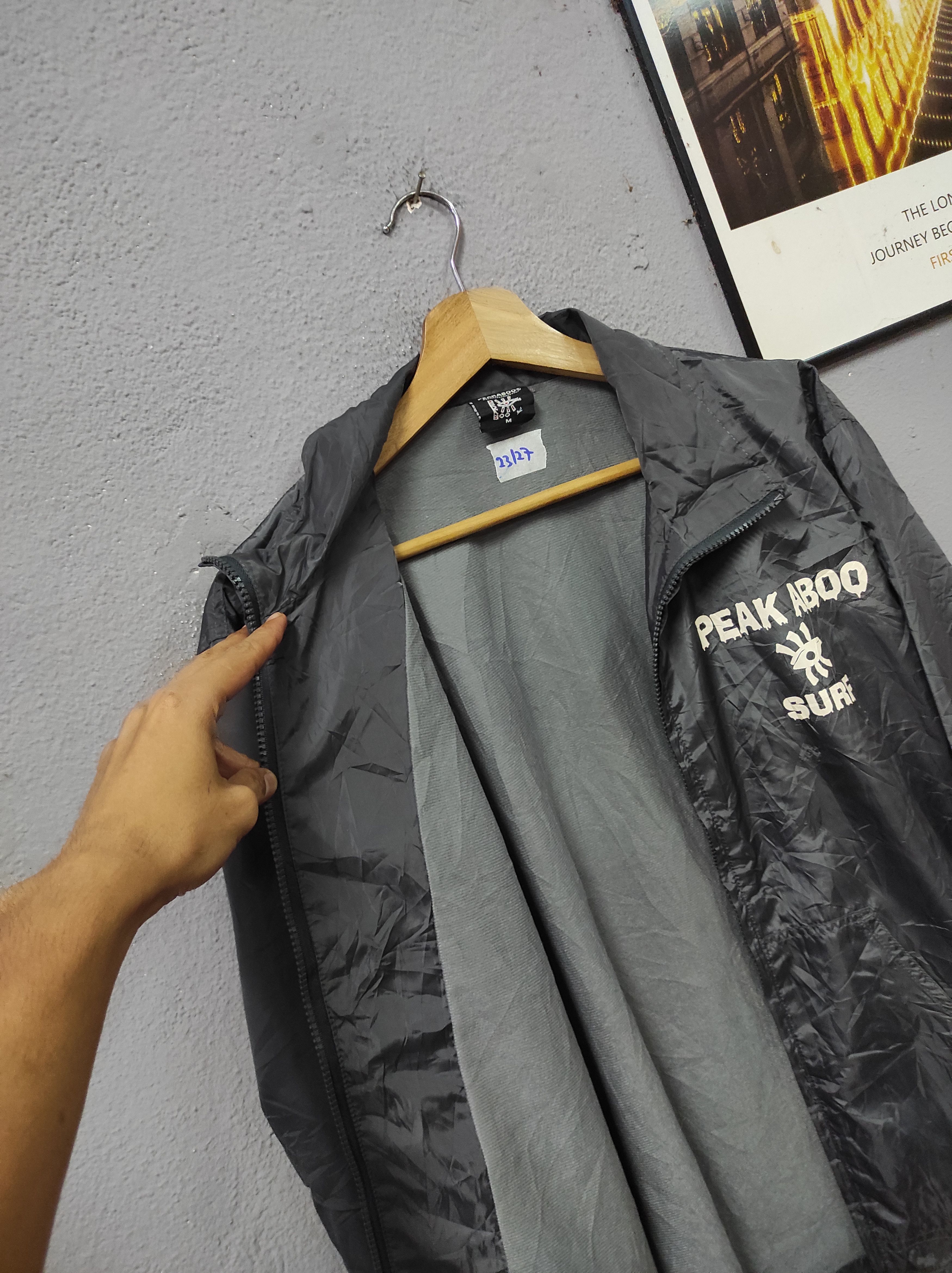Japanese Brand PEAKABOO SURF EYE HONOLULU HAWAII LIGHT JACKET Size US M / EU 48-50 / 2 - 4 Thumbnail