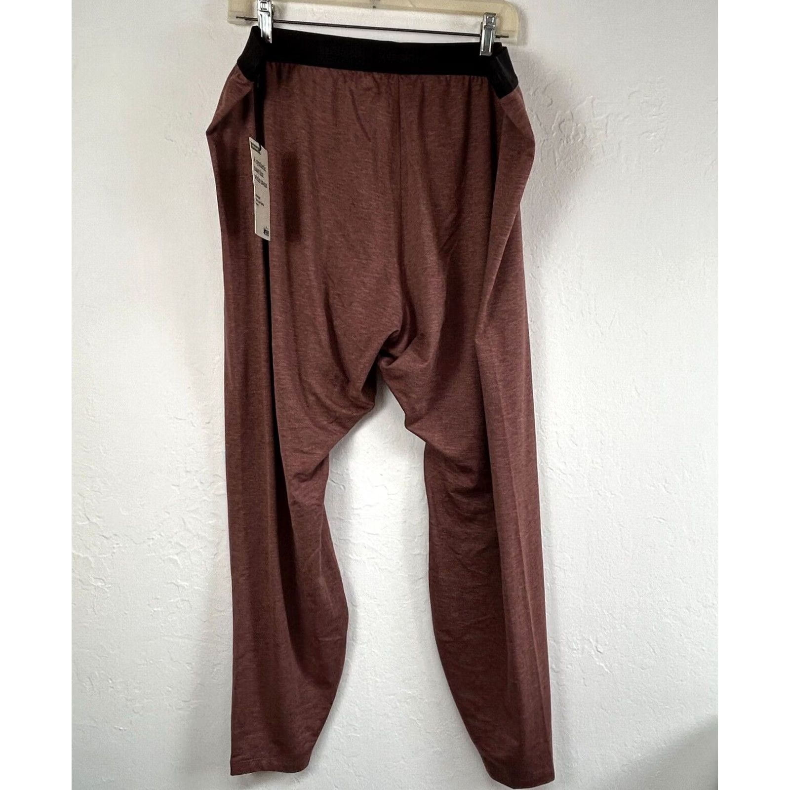 Vintage REI Co-op Womens Midweight Tight Leggings Pants 2XL Canyon Dust Stretch New Size 40" / US 18 - 2 Thumbnail