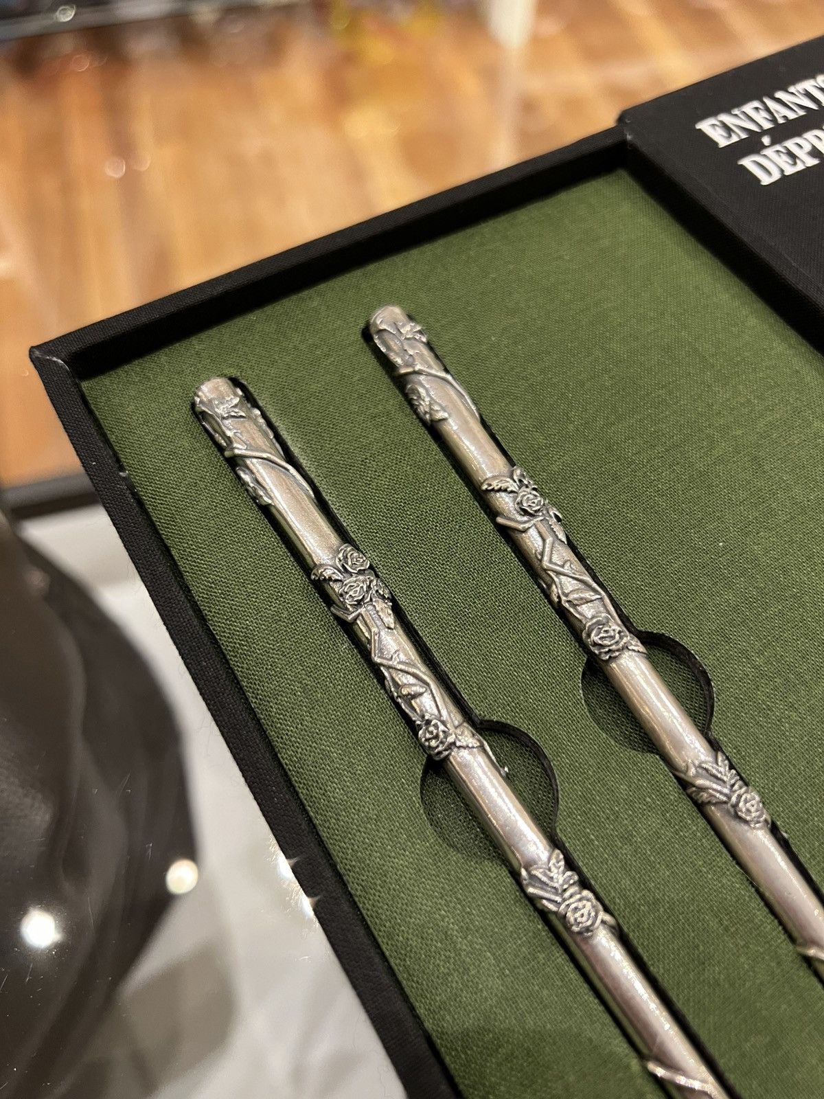 Enfants Riches Deprimes ERD Sterling Silver Chopsticks Size ONE SIZE - 3 Thumbnail