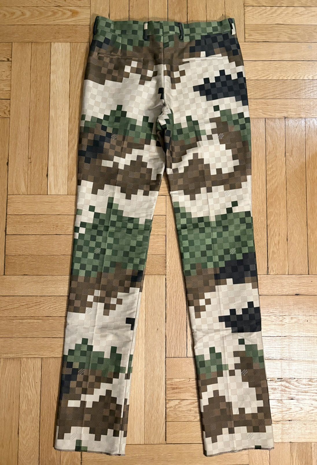 Louis Vuitton Louis Vuitton Damoflage Tailored Suit Size 38R - 18 Thumbnail