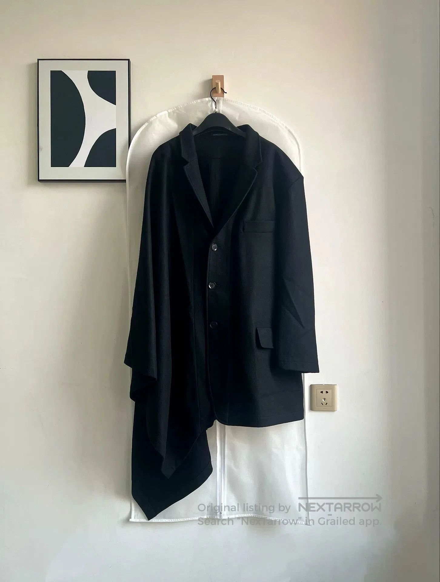 Yohji Yamamoto Yohji Yamamoto Asymmetrical Cape Coat. Size US L / EU 52-54 / 3 - 2 Thumbnail
