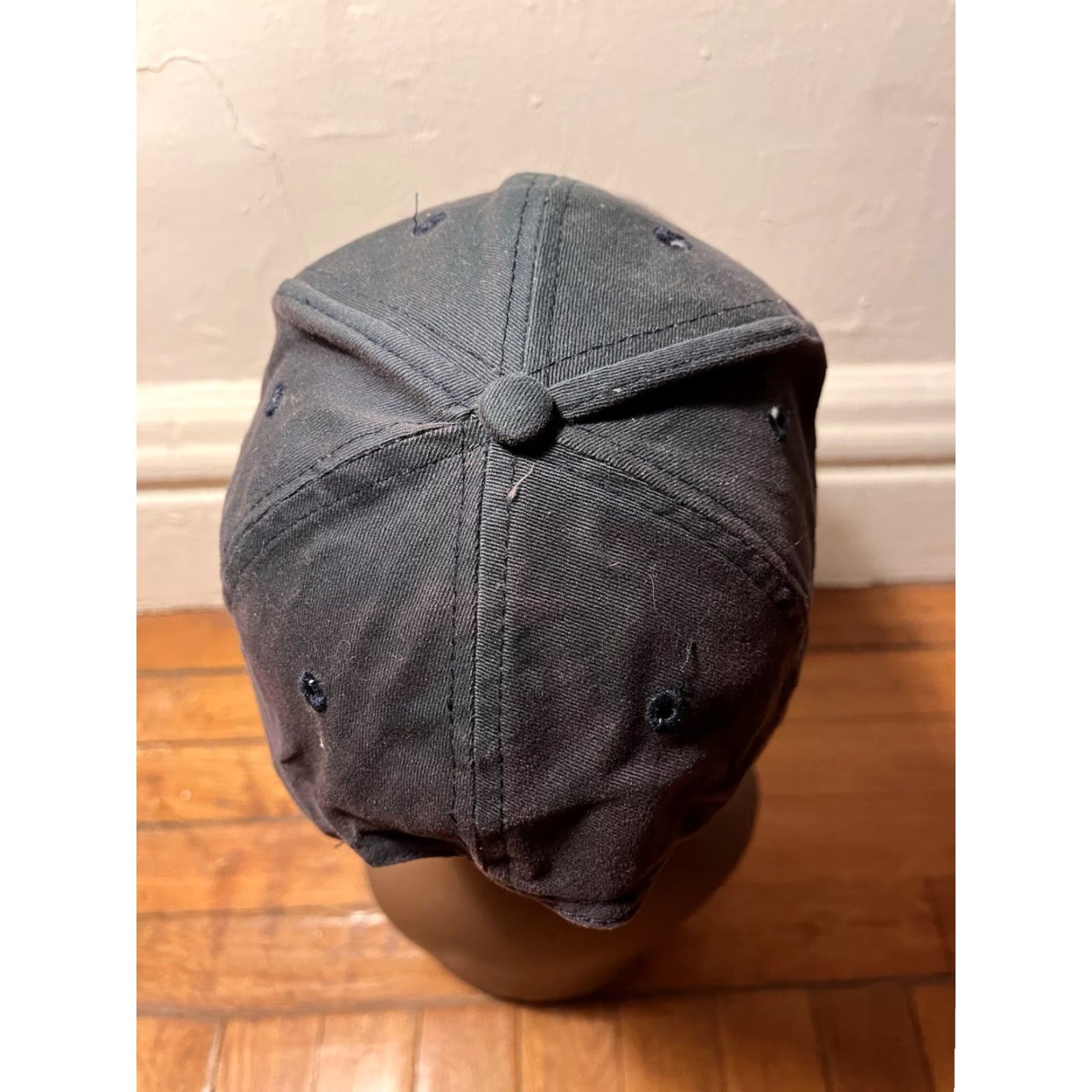 Vintage VINTAGE Upper Deck Baseball Card Snapback Hat Adult Black 90s Size ONE SIZE - 5 Thumbnail