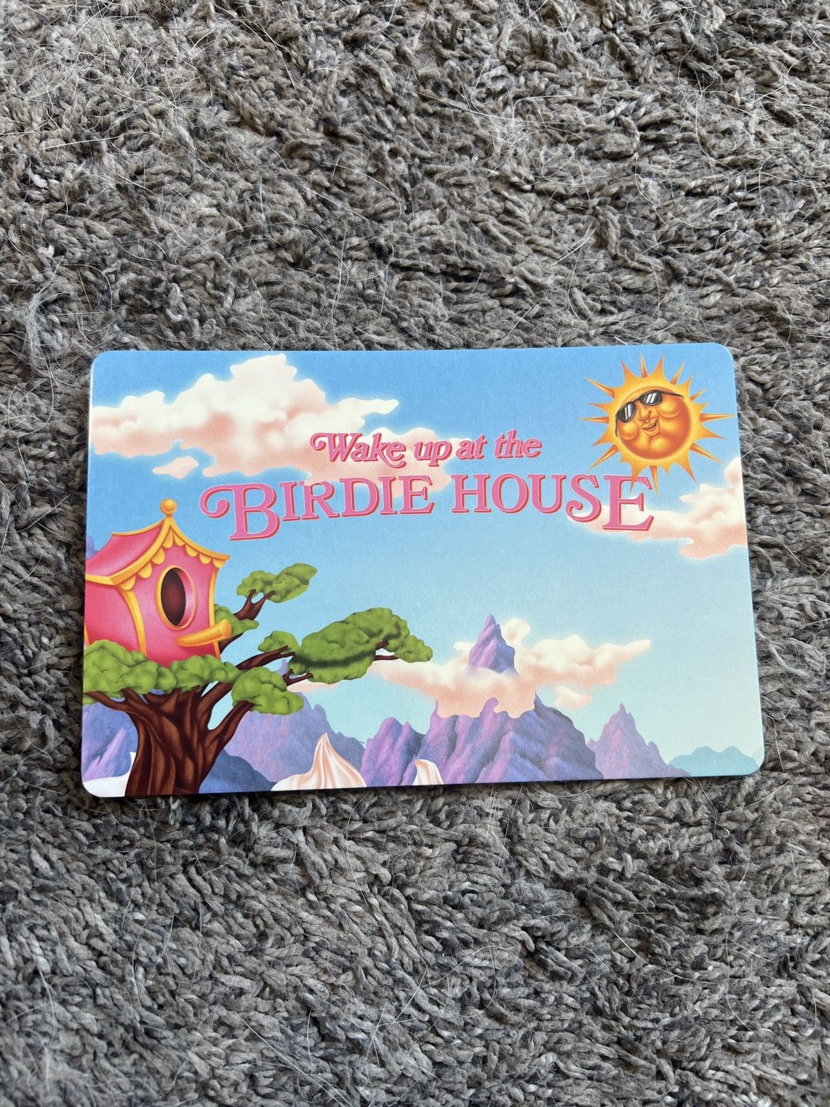 Hypebeast 2025 McDonald’s Wake Up At The Birdie House Post Card Size ONE SIZE - 1 Thumbnail