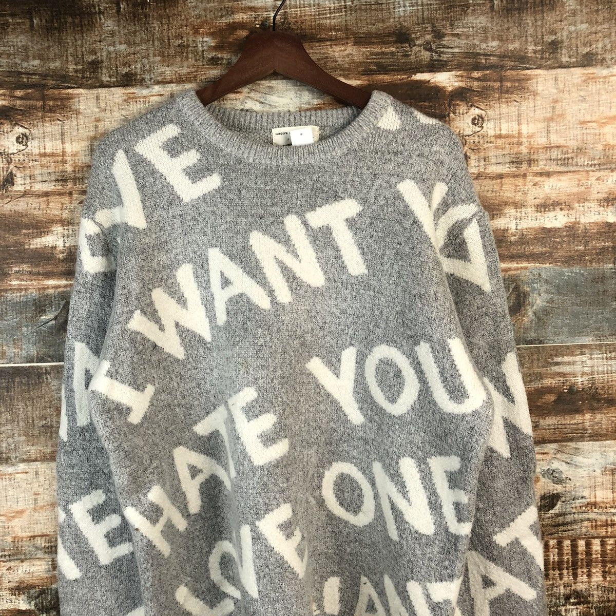 Homespun Knitwear × Japanese Brand DL Vampire Weekend Gray Sweaters #C749 Size US M / EU 48-50 / 2 - 2 Thumbnail