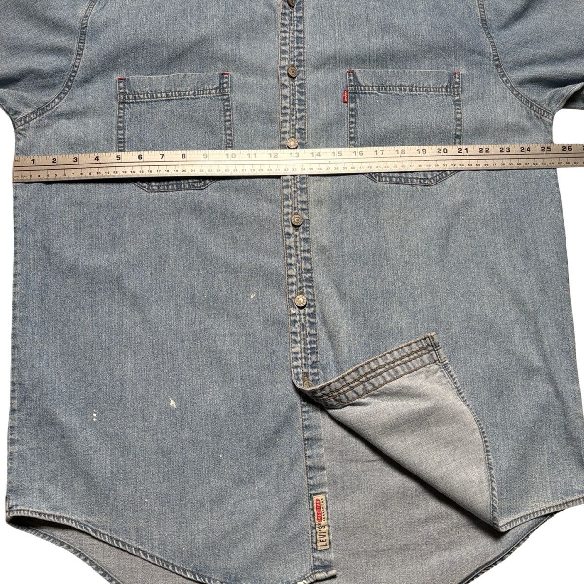 Levi's Vintage Levi’s Red Tab Denim Shirt Jacket Men’s L Western Size US L / EU 52-54 / 3 - 6 Thumbnail