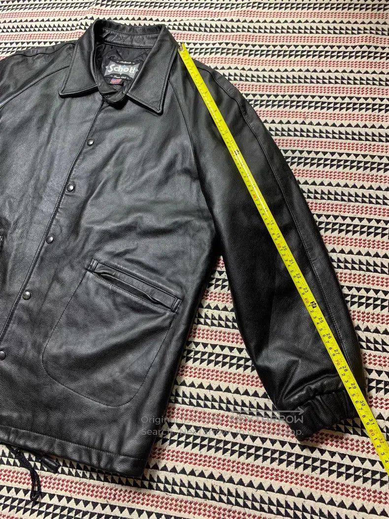Schott Schott Coach's cowhide jacket Size US L / EU 52-54 / 3 - 3 Thumbnail