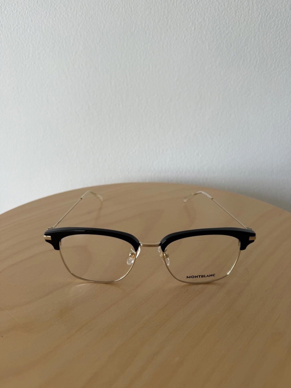 Montblanc New montblanc optical glasses frames eyeglasses MB0141OK 002 Size ONE SIZE - 2 Thumbnail
