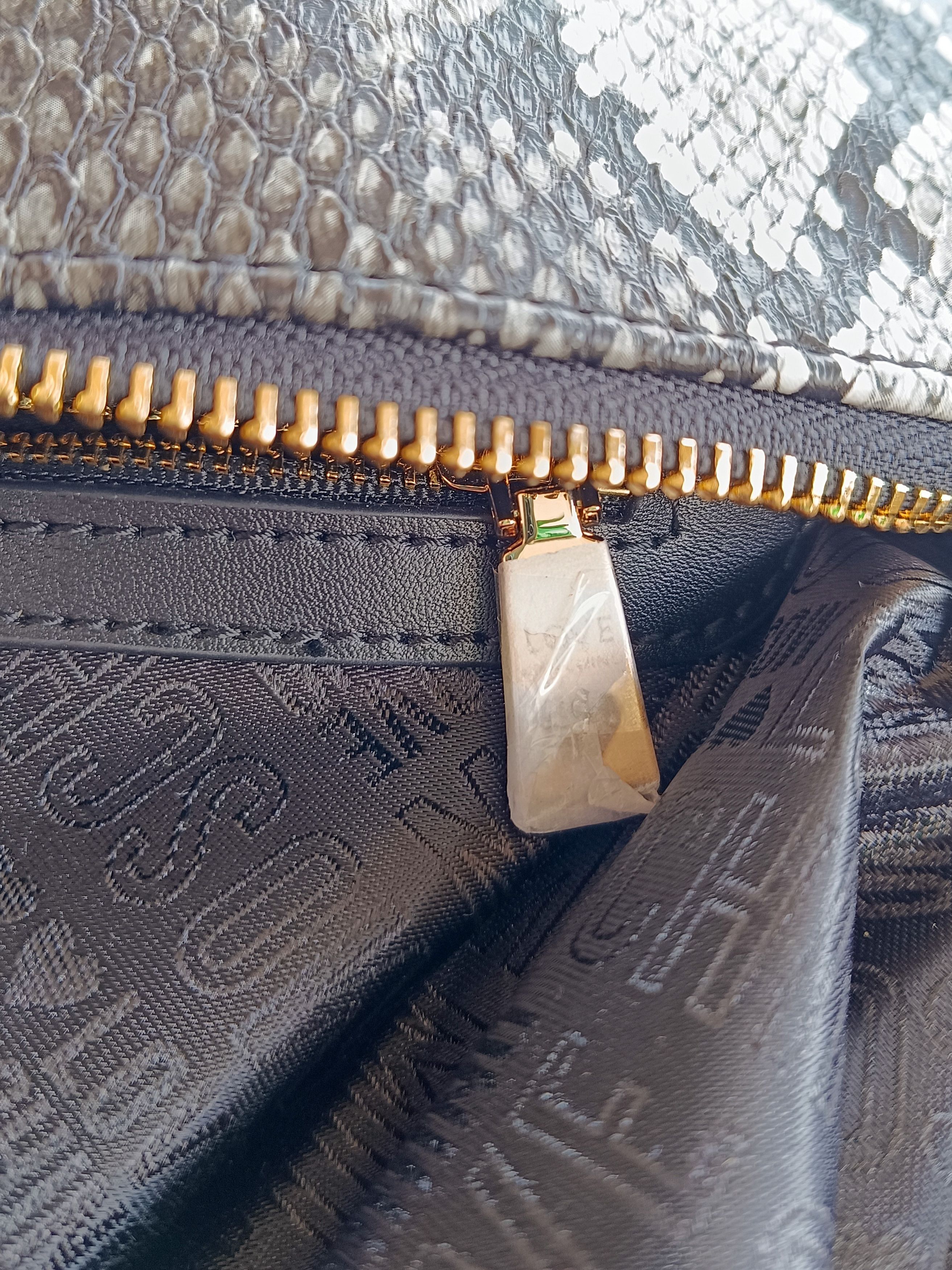 Love Moschino Love Moschino women's bag imitation python leather Size ONE SIZE - 13 Thumbnail