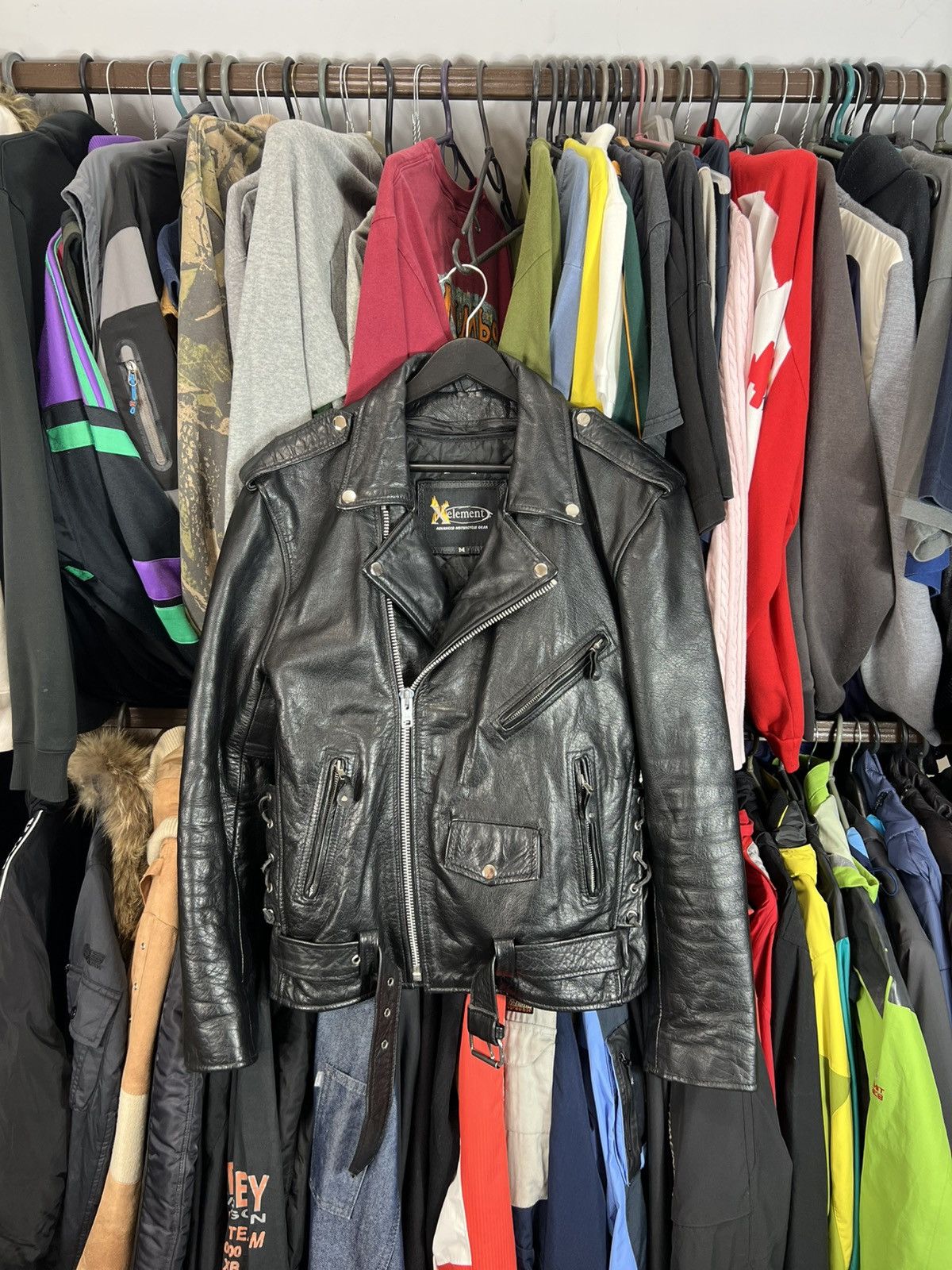 Marlboro VTG Y2K Streetwear Racing Malrboro Style Leather Jacket 90s Size US L / EU 52-54 / 3 - 2 Thumbnail