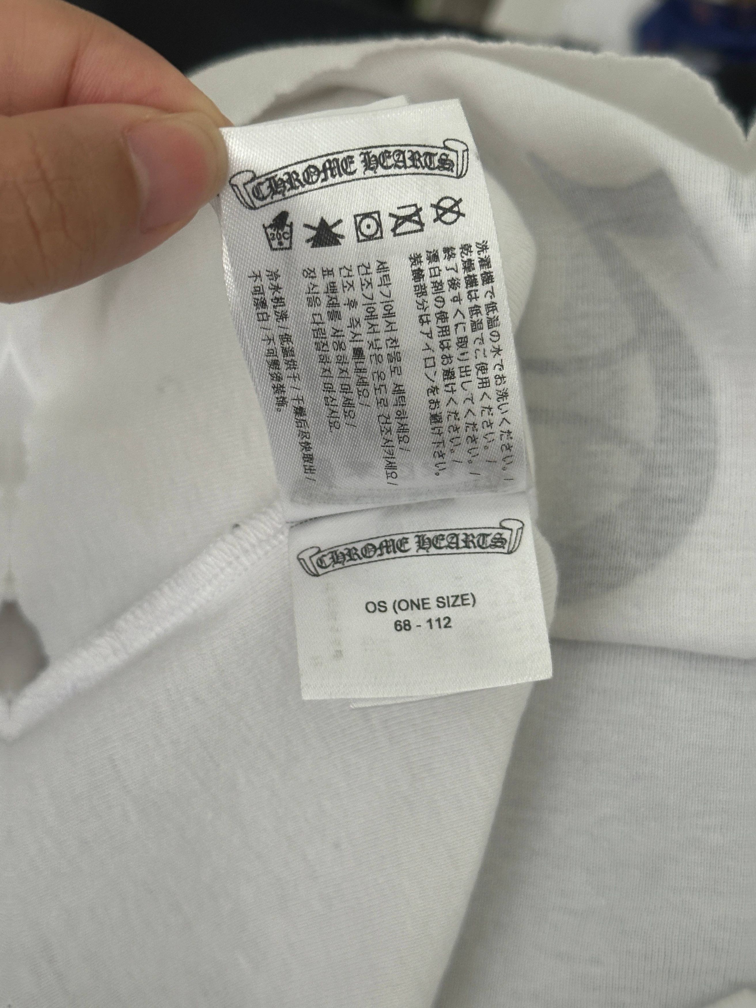 Chrome Hearts Chrome Hearts I Love NY Crop Top Tee Size ONE SIZE - 5 Thumbnail