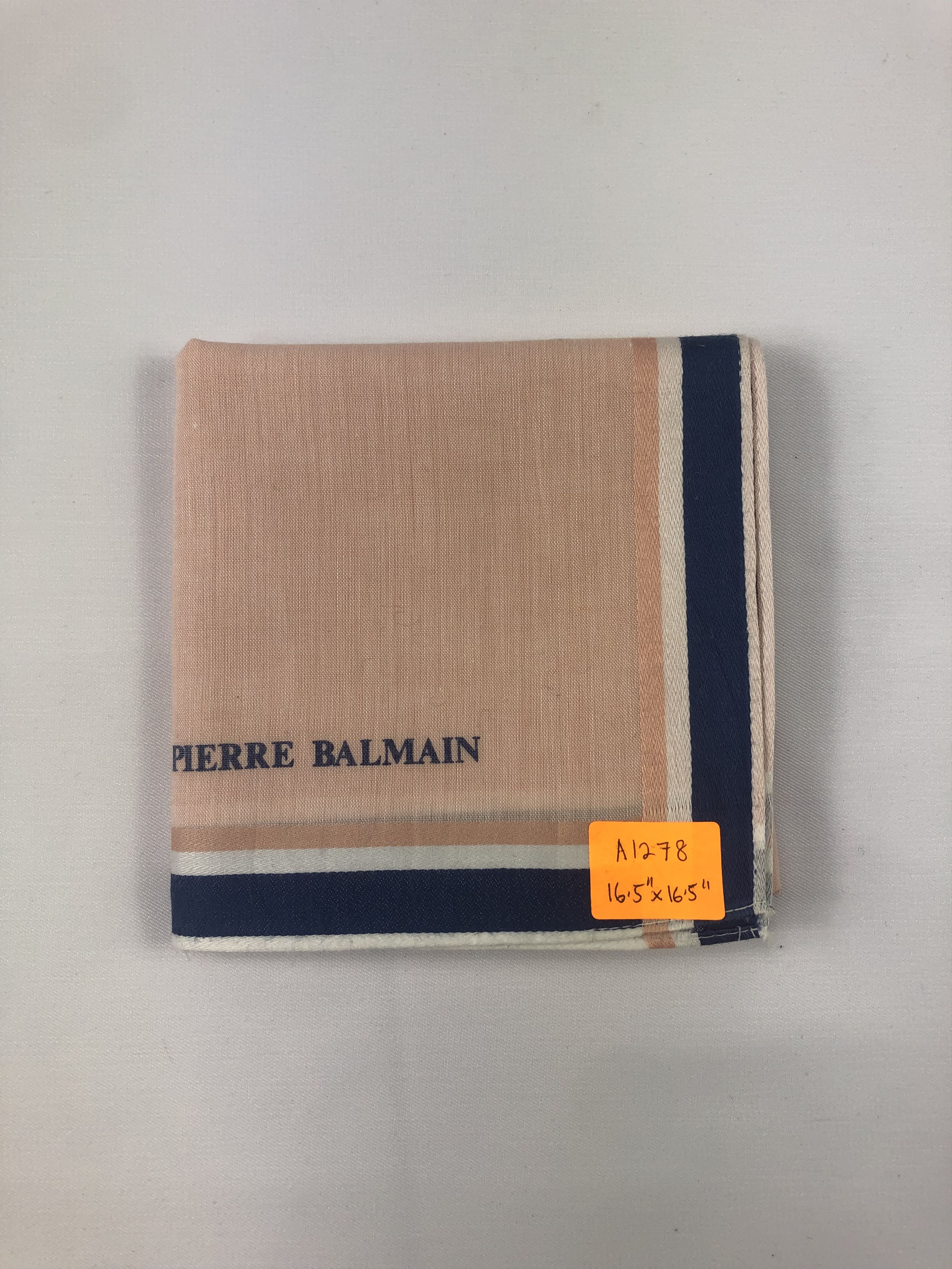 Pierre Balmain × Vintage Pierre Balmain Handkerchief / Bandana / Neckerchief Size ONE SIZE - 6 Thumbnail
