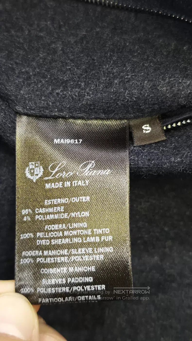 Loro Piana Loro Piana Men's Cashmere + Fur and Leather Jacket Size US S / EU 44-46 / 1 - 8 Thumbnail
