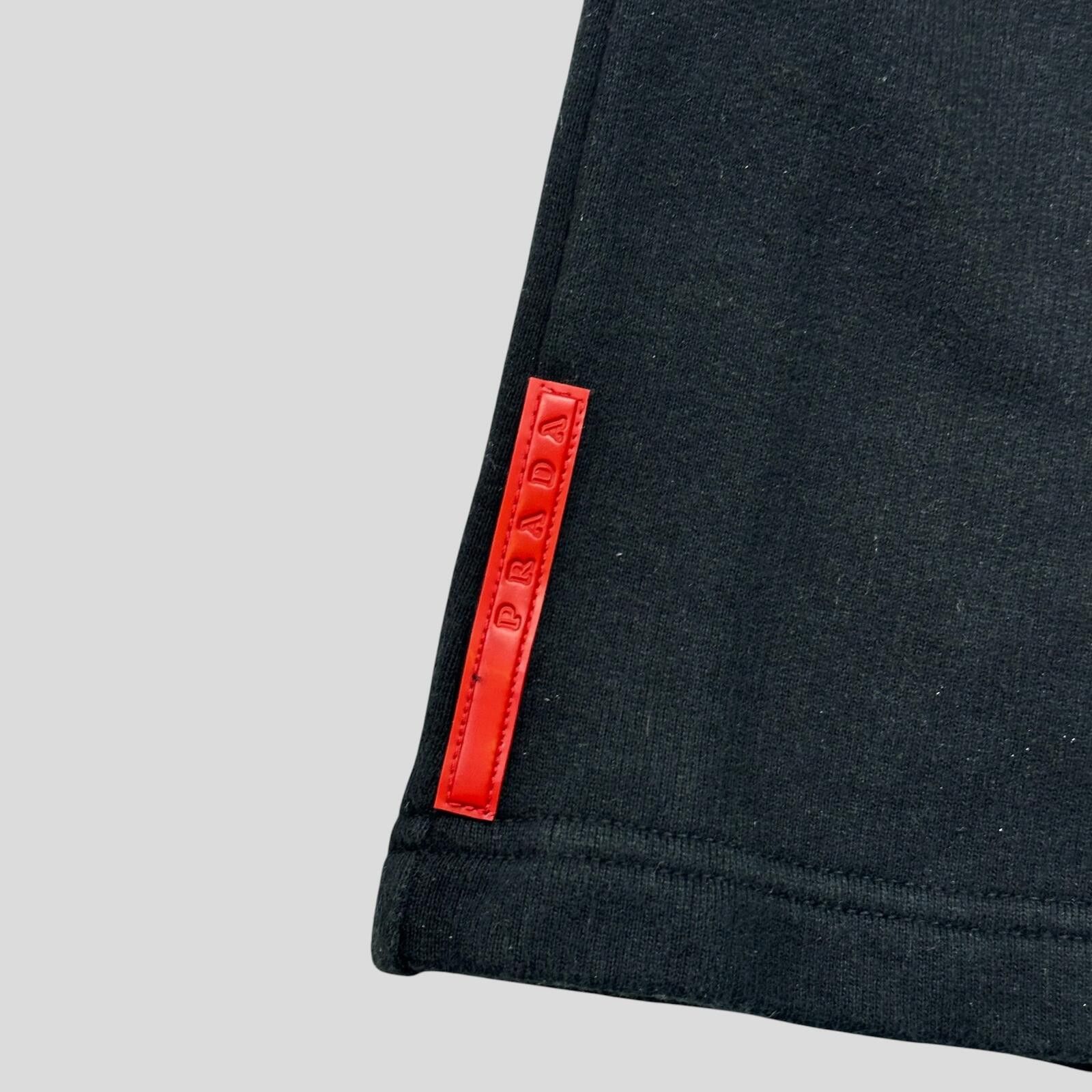 Prada Prada Sport 2006 Black Cotton Jogger Tracksuit Bottoms - M/L Size US 30 / EU 46 - 6 Thumbnail