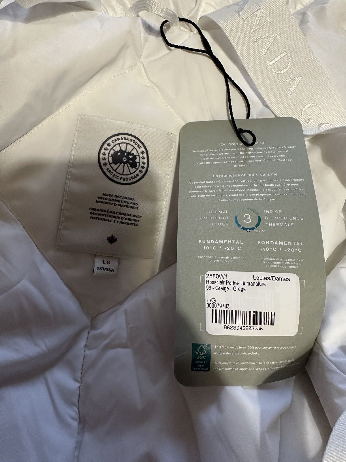 Canada Goose Canada Goose Rossclair Parka Humanature New Size L / US 10 / IT 46 - 11 Thumbnail