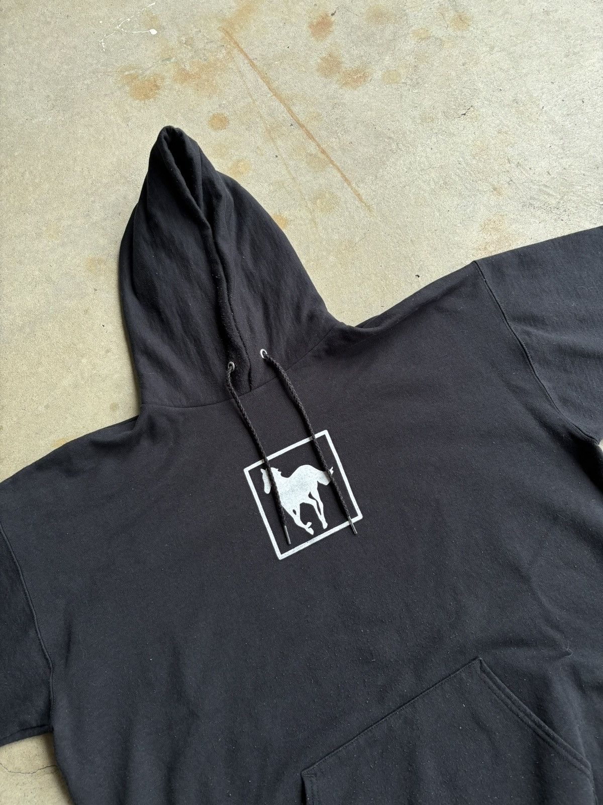 Other Vintage Early 2000s Deftones White Pony Faded Black Hoodie Size US XL / EU 56 / 4 - 3 Thumbnail