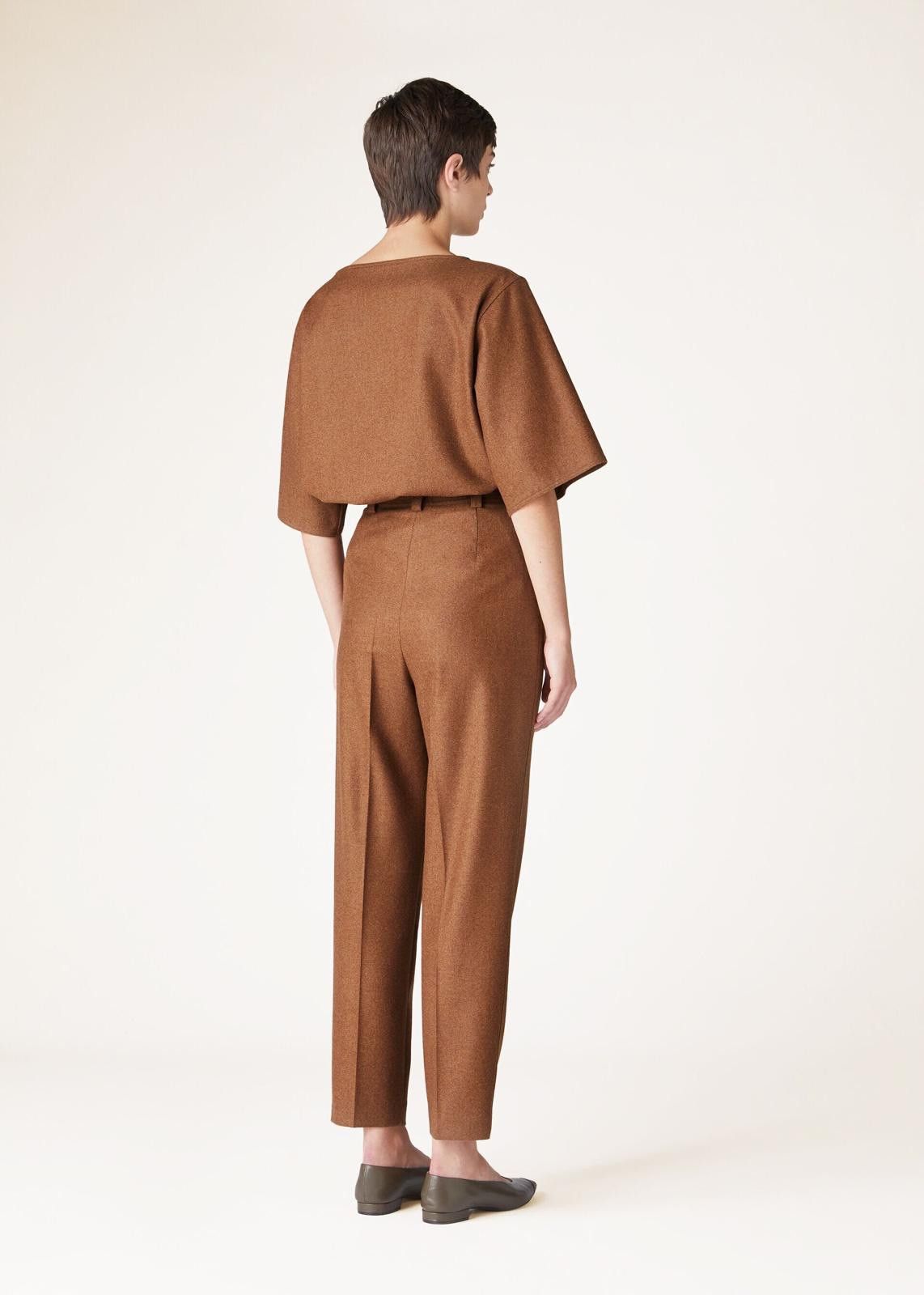 Loro Piana o1srvl11e0425 FAN7108 Alban Trouser in Brown Size 27" / US 4 / IT 40 - 2 Thumbnail