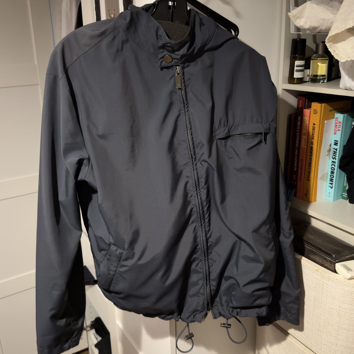 Gucci Grey Gucci lightweight jacket size 52 Size US L / EU 52-54 / 3 - 1 Thumbnail