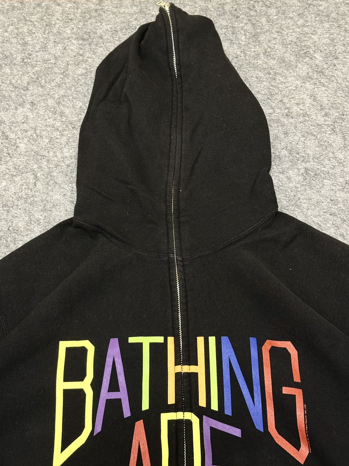Bape A Bathing Ape full zip hoodie a rainbow "Bathing Ape". Size US XL / EU 56 / 4 - 7 Thumbnail