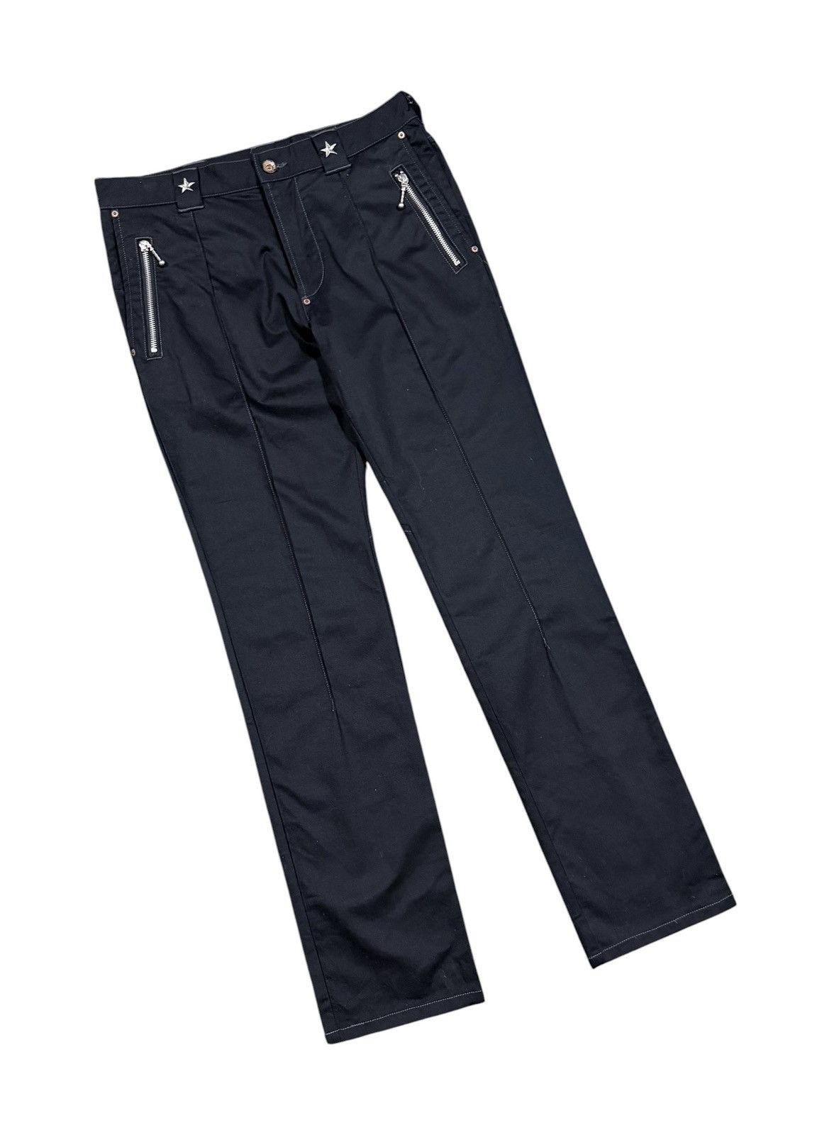 Izreel  Kazuhiro Takakura Vtg🔥Izreel Kazuhiro Takakura LGB Black Stud Star Pants Size US 32 / EU 48 - 5 Thumbnail