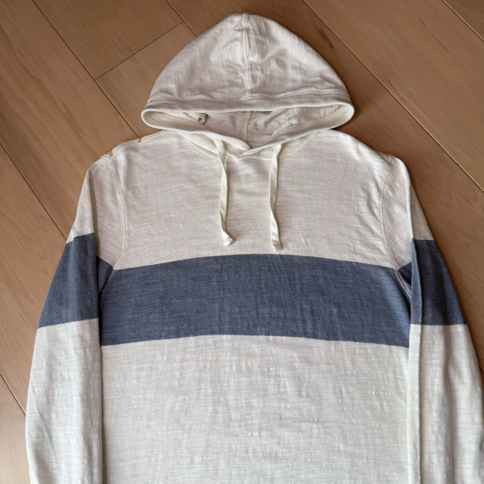 Faherty Faherty Sunwashed Sunray Organic Hoodie Medium White Cotton Size US M / EU 48-50 / 2 - 4 Thumbnail
