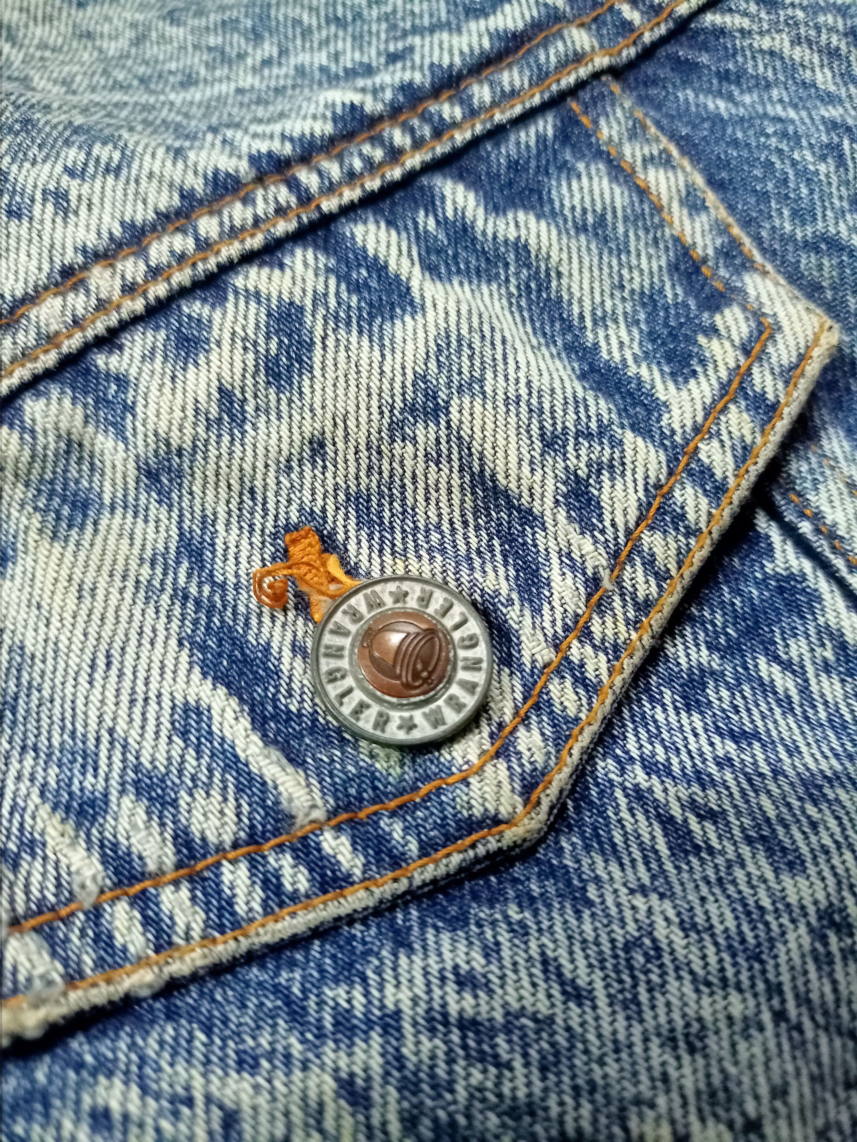 Vintage × Wrangler Vintage 🔥 Wrangler Blue Bells Denim Jacket Size US L / EU 52-54 / 3 - 8 Thumbnail