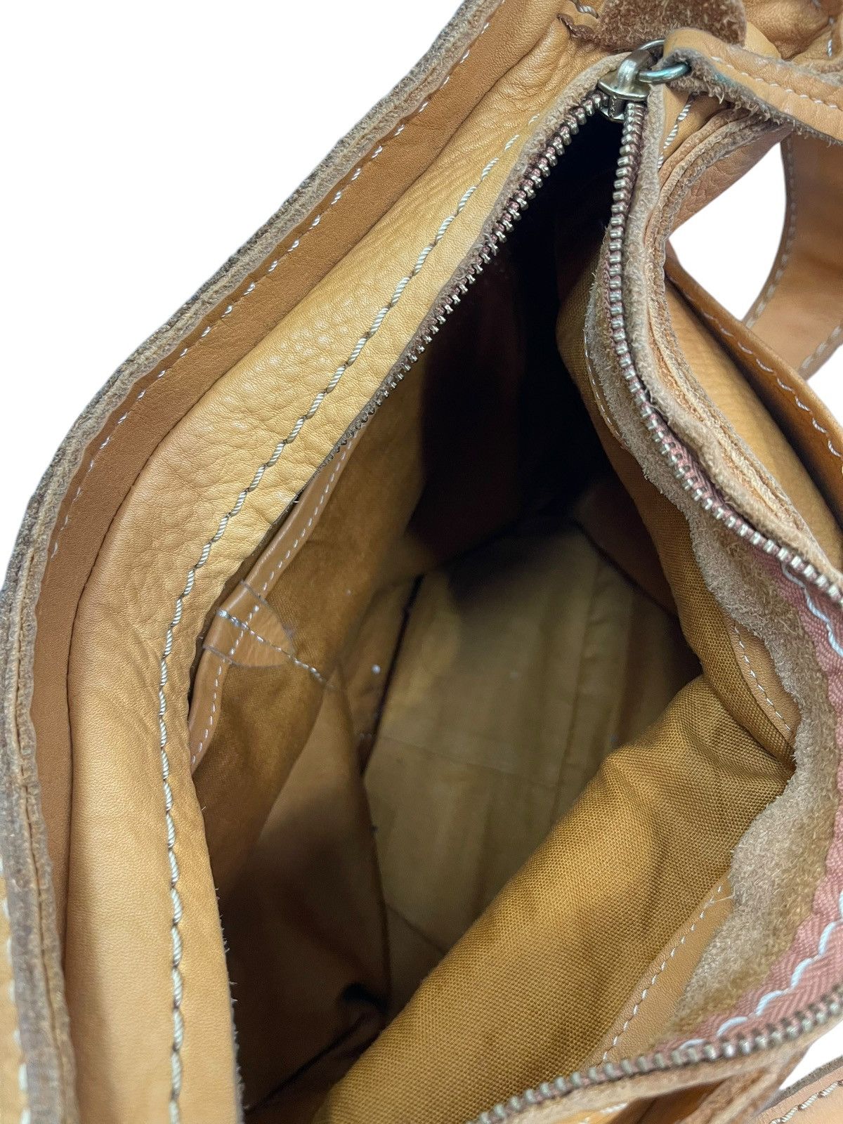 Porter Full Leather Patina Porter Messenger Shoulder Bag 1🟩2 Size ONE SIZE - 19 Thumbnail