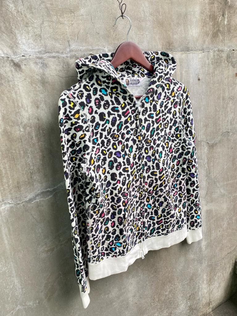 Bape Leopard Camo Hoodie Size XS / US 0-2 / IT 36-38 - 5 Thumbnail