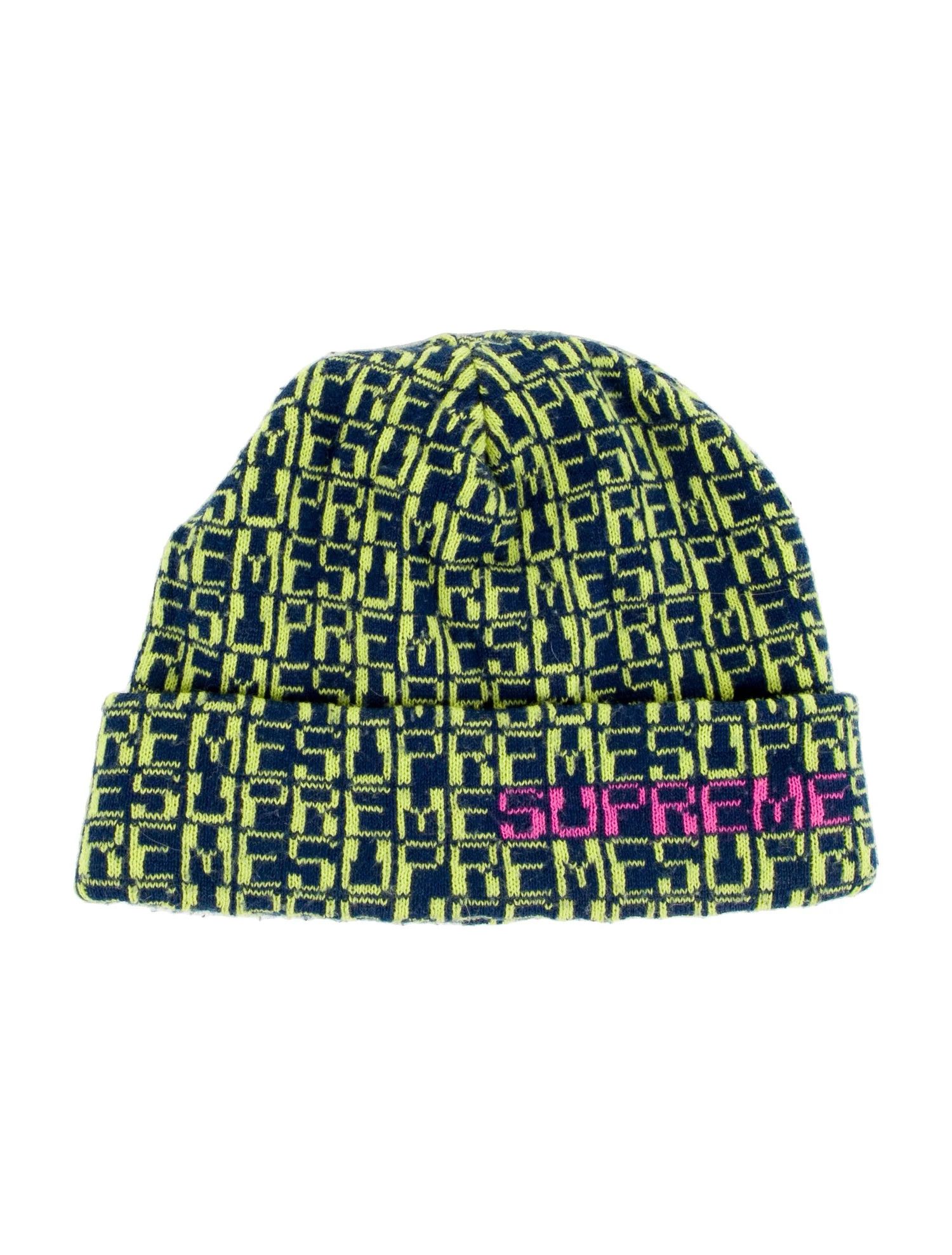 Supreme Supreme Chenille Stripe Beanie FW19 | Grailed