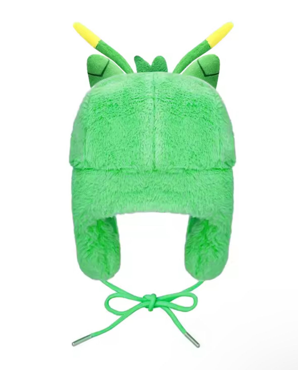 Japanese Brand Y2K Gnarpy Regretavator Green Ushanka Autumn Winter Warm Hat Size ONE SIZE - 3 Thumbnail