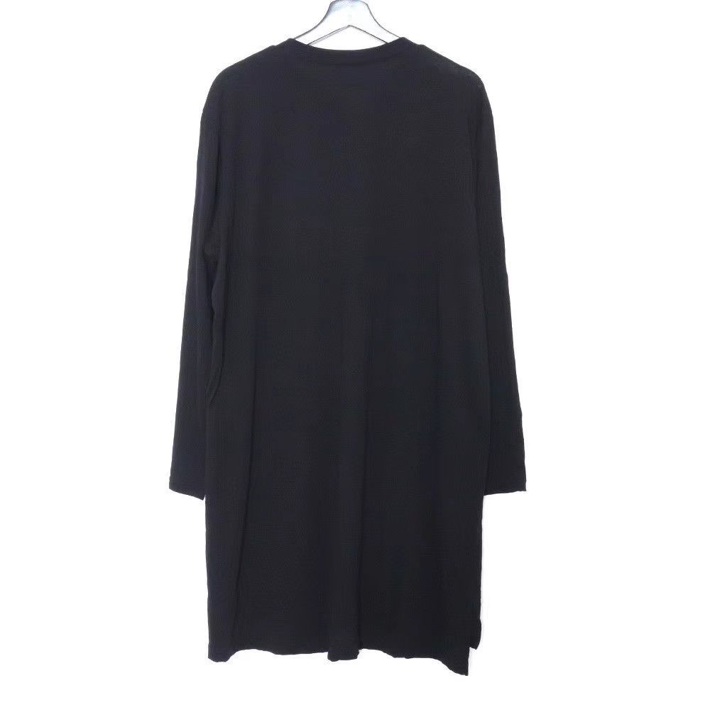 Yohji Yamamoto Yohji Yamamoto Henley Neck Long T-shirt K11 Size US L / EU 52-54 / 3 - 3 Thumbnail