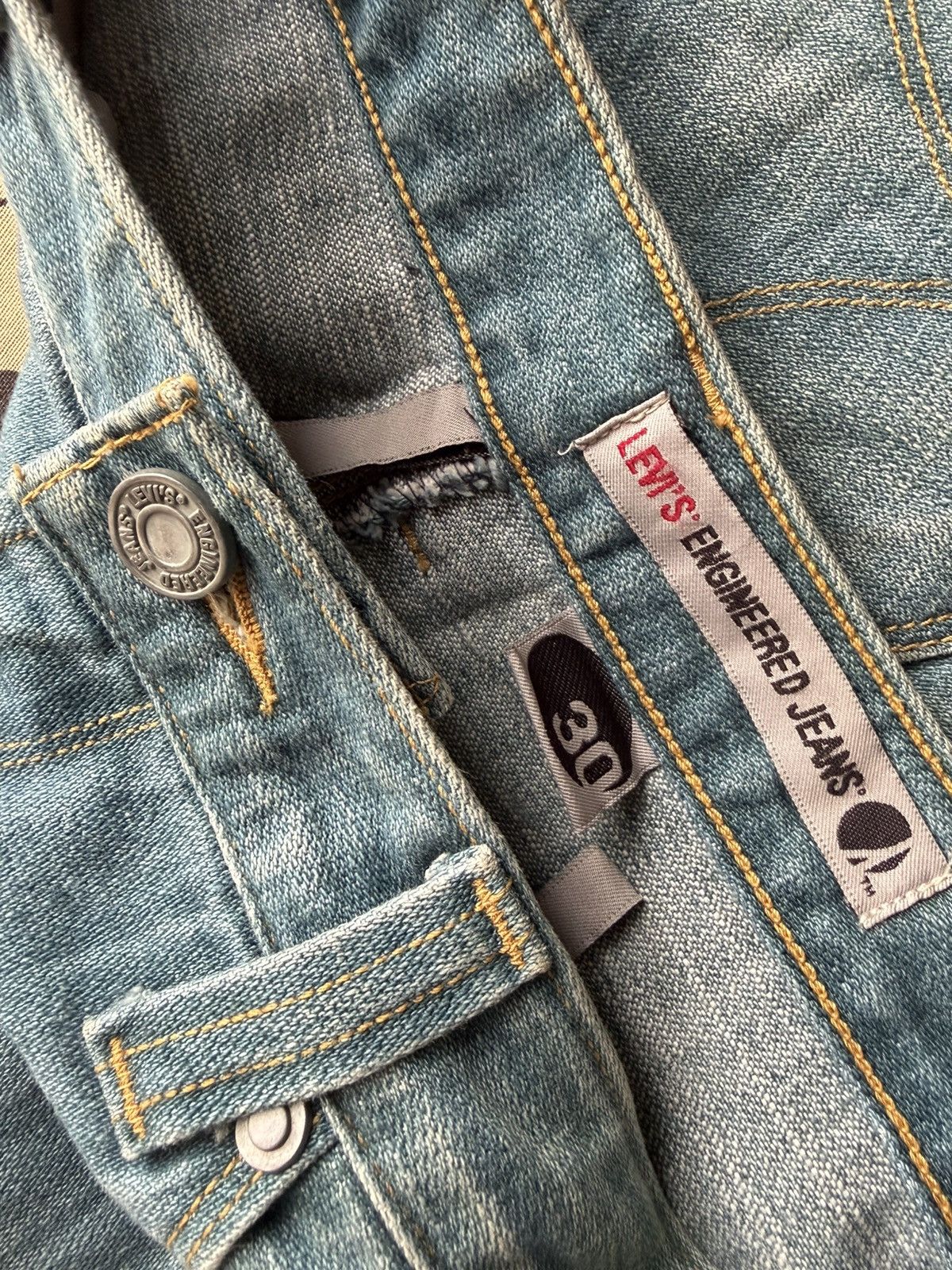 Levi's Levi's engineered jeans 1999 blue Size US 30 / EU 46 - 7 Thumbnail