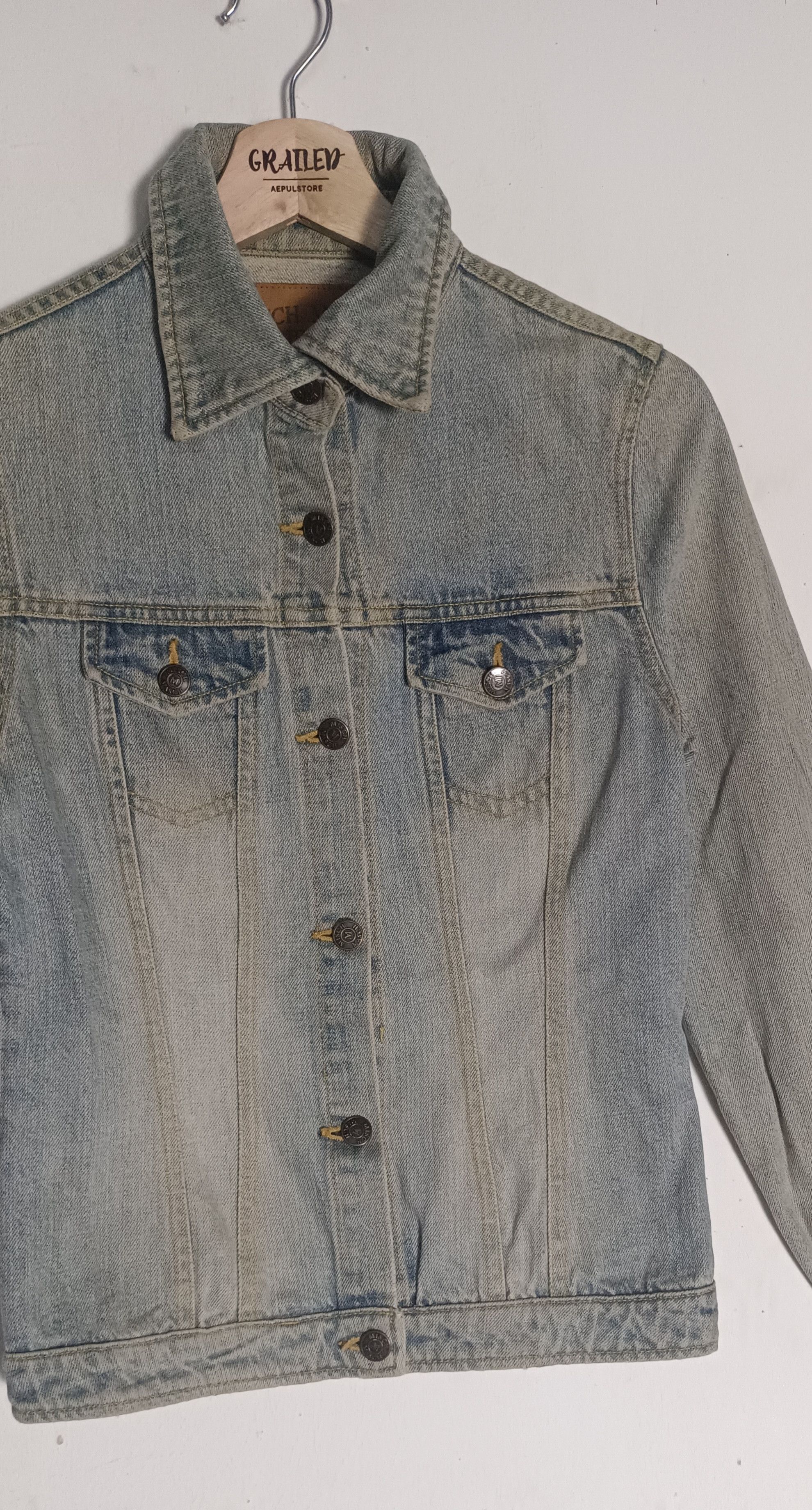 Japanese Brand Misch Masch Denim Jacket Size US XS / EU 42 / 0 - 4 Thumbnail