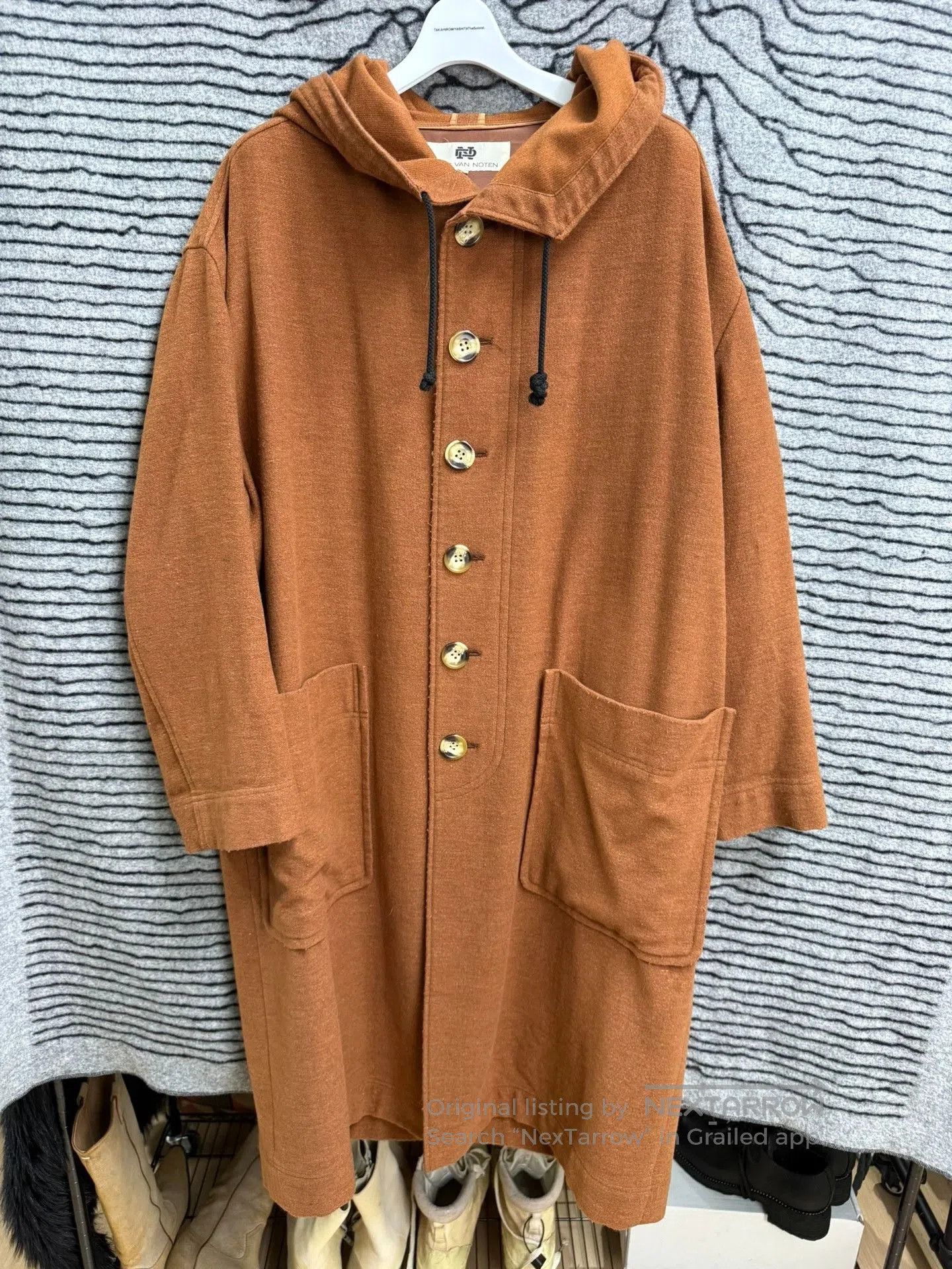 Dries Van Noten Dries van Noten Wool Loose Coat. Size S / US 4 / IT 40 - 1 Thumbnail