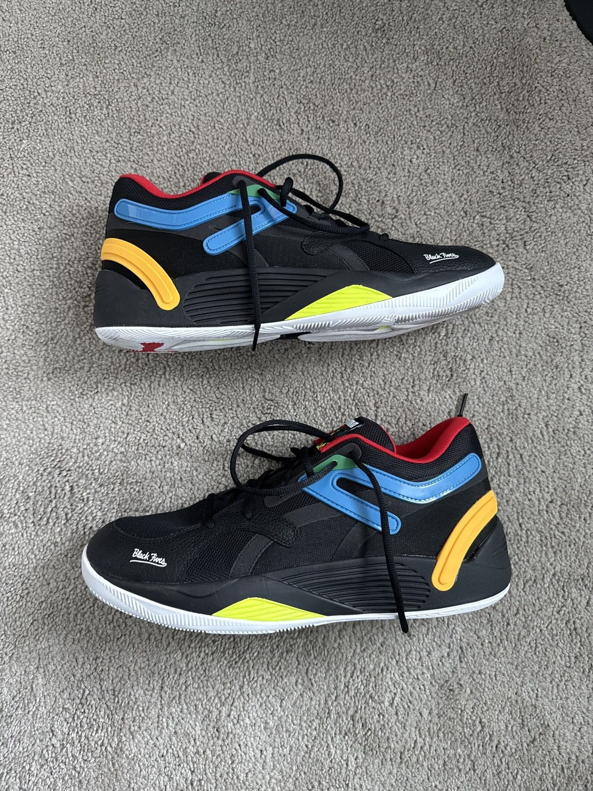 Puma TRC Blaze Court Black 5’s Size US 13 / EU 46 - 1 Thumbnail