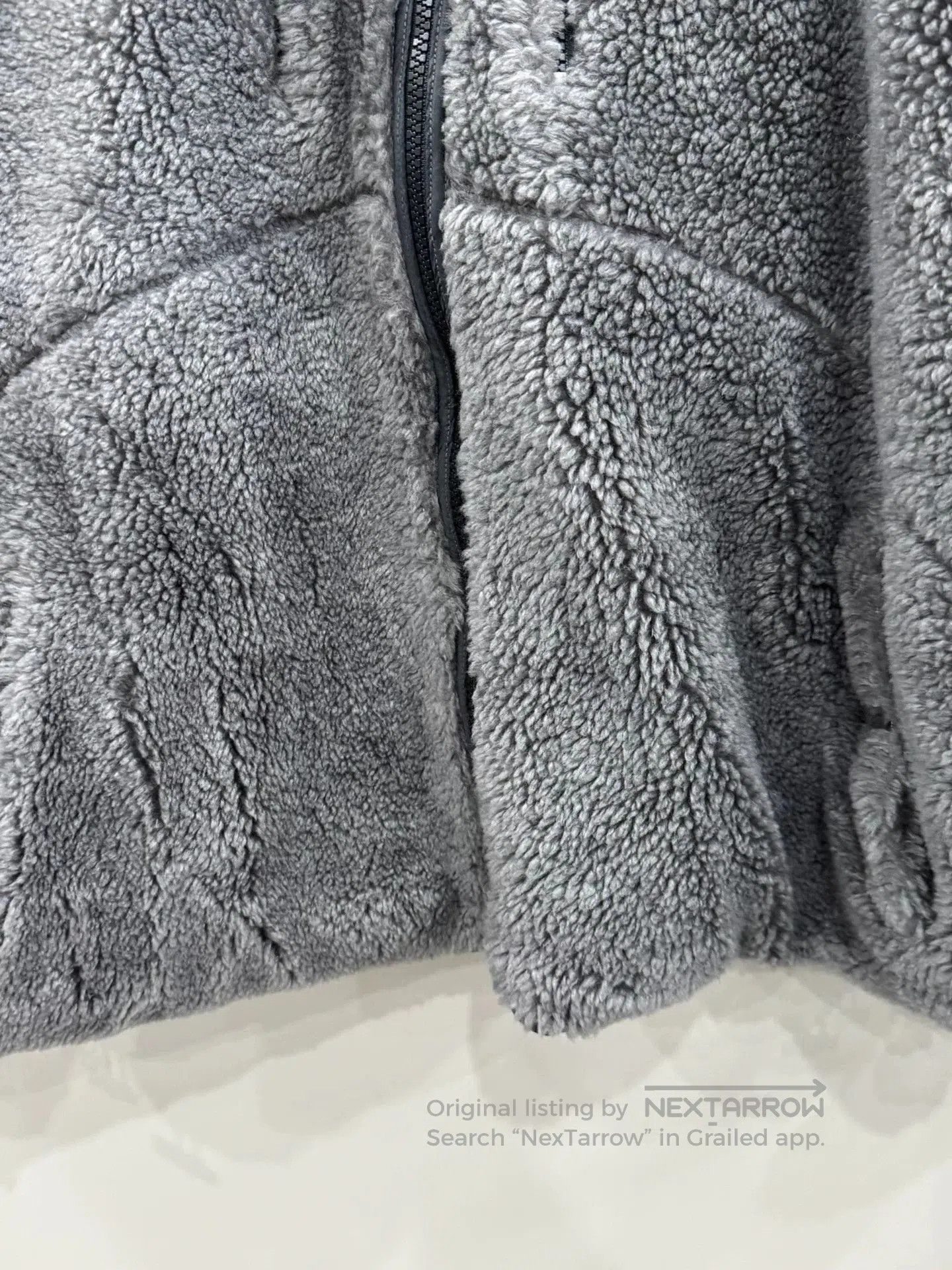 Other gray fleece zip-up jacket size M. Size US M / EU 48-50 / 2 - 4 Thumbnail