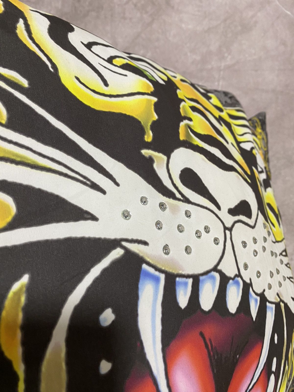 Ed Hardy Vintage Y2K Ed Hardy by Christian Audigier Two Pillow Rare Size ONE SIZE - 8 Thumbnail