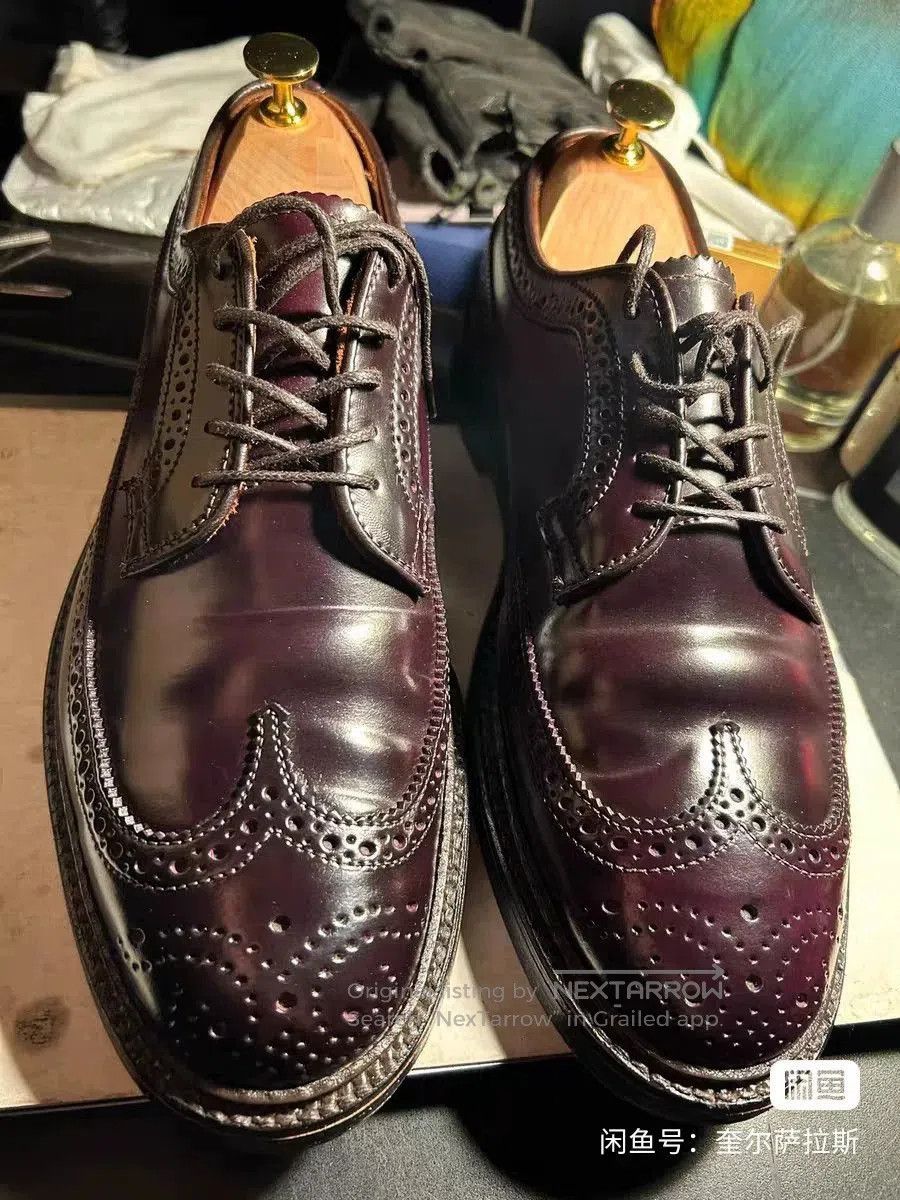 Alden Alden 975 Horween Shell Cordovan Shoes. Size US 10 / EU 43 - 1 Thumbnail