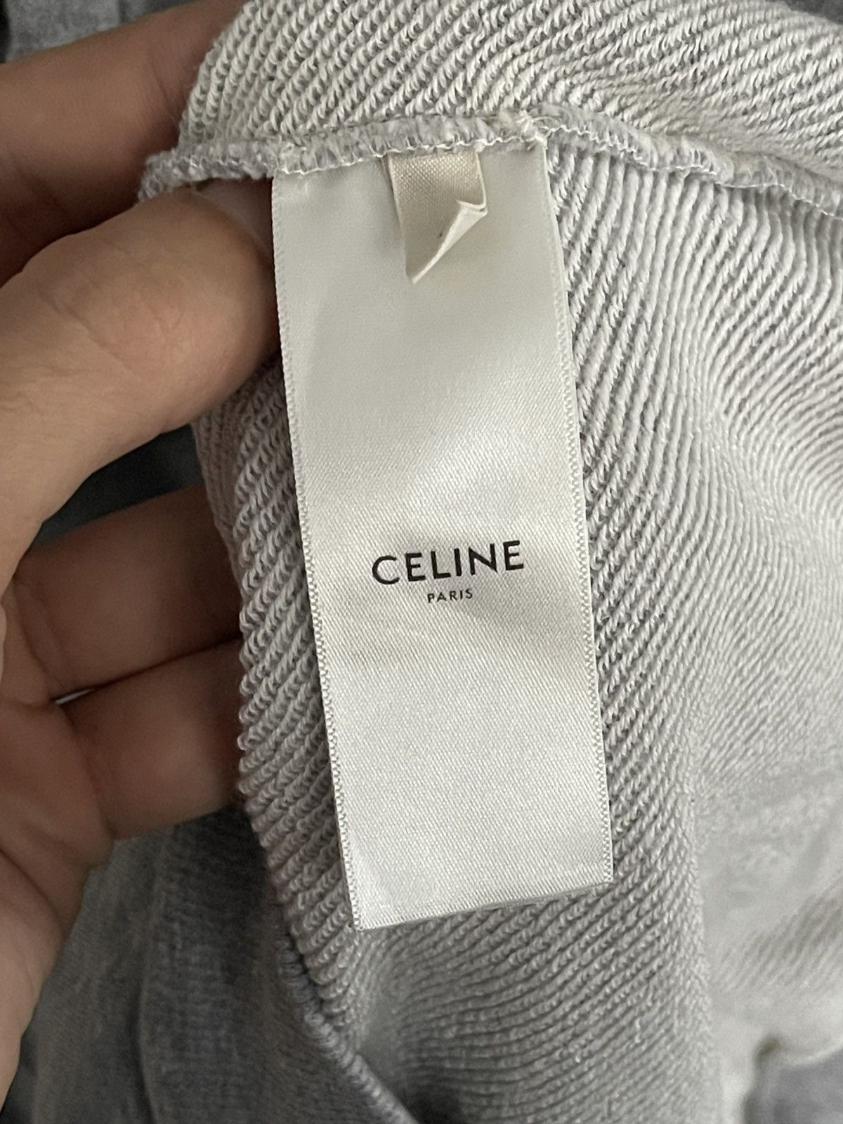 Celine Celine Paris Hoodie Size L / US 10 / IT 46 - 11 Thumbnail