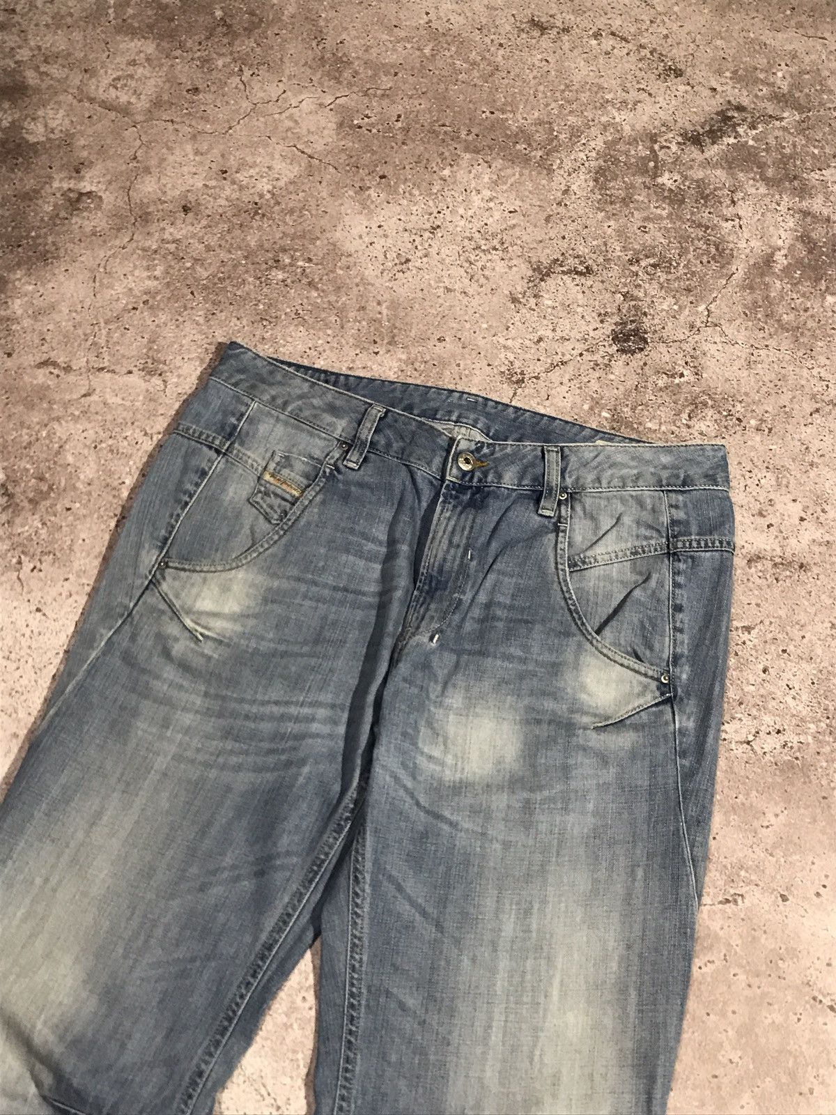 Diesel Vintage Y2K Jeans Diesel Denim Blue Size US 31 - 8 Thumbnail