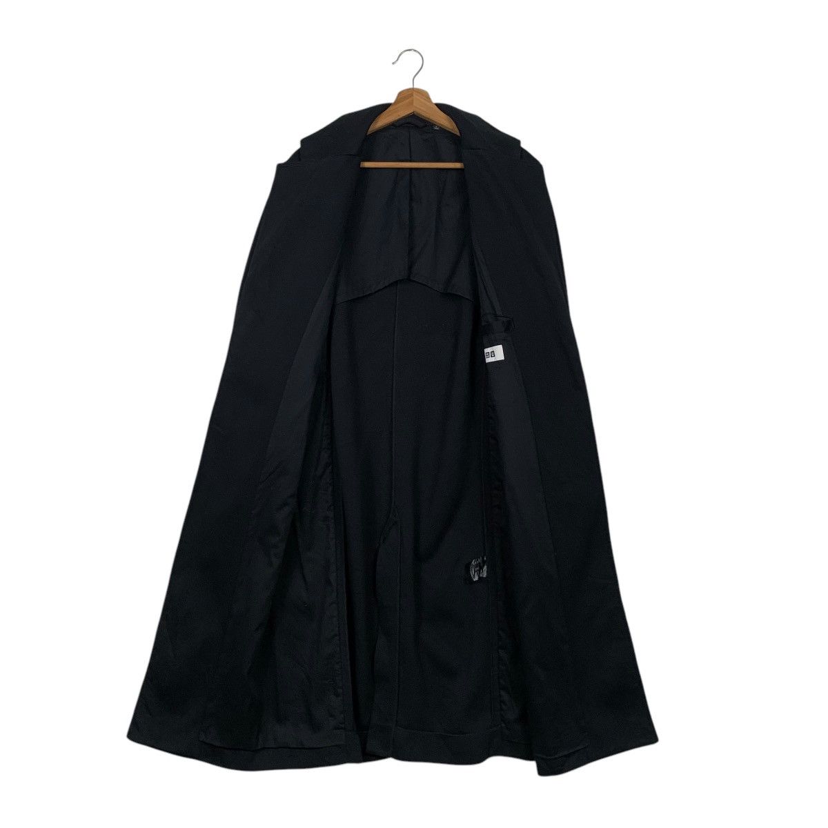 Lemaire × Uniqlo Lemaire Buttonless Belted Long Coat Jacket #2058-C89 Size US L / EU 52-54 / 3 - 10 Thumbnail