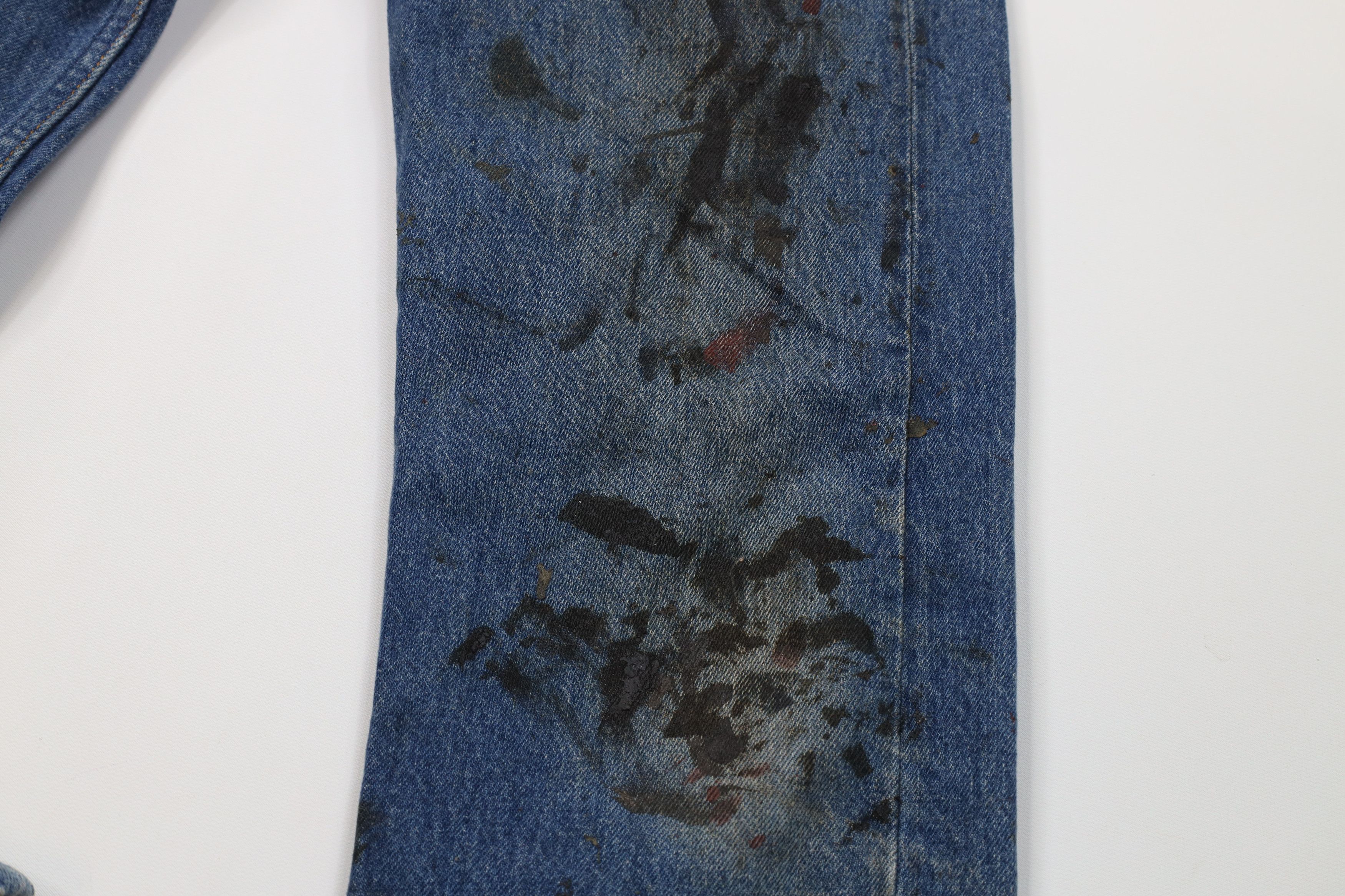 Levi's Vintage 80s Levis 501xx Button Fly Straight Leg Jeans USA Size US 29 - 7 Thumbnail