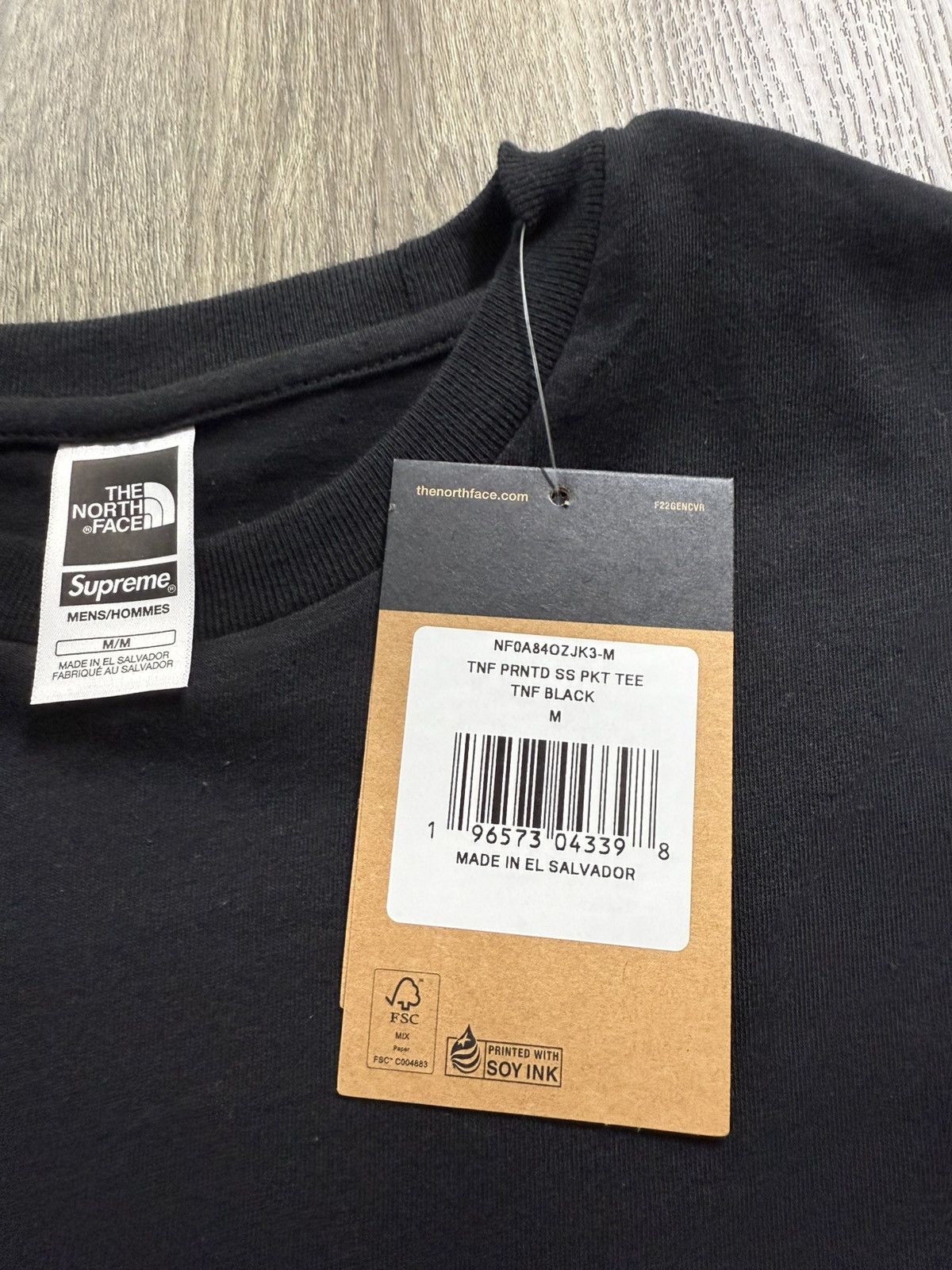 Supreme × The North Face Supreme x The North Face Printed Pocket Tee Size US M / EU 48-50 / 2 - 3 Thumbnail