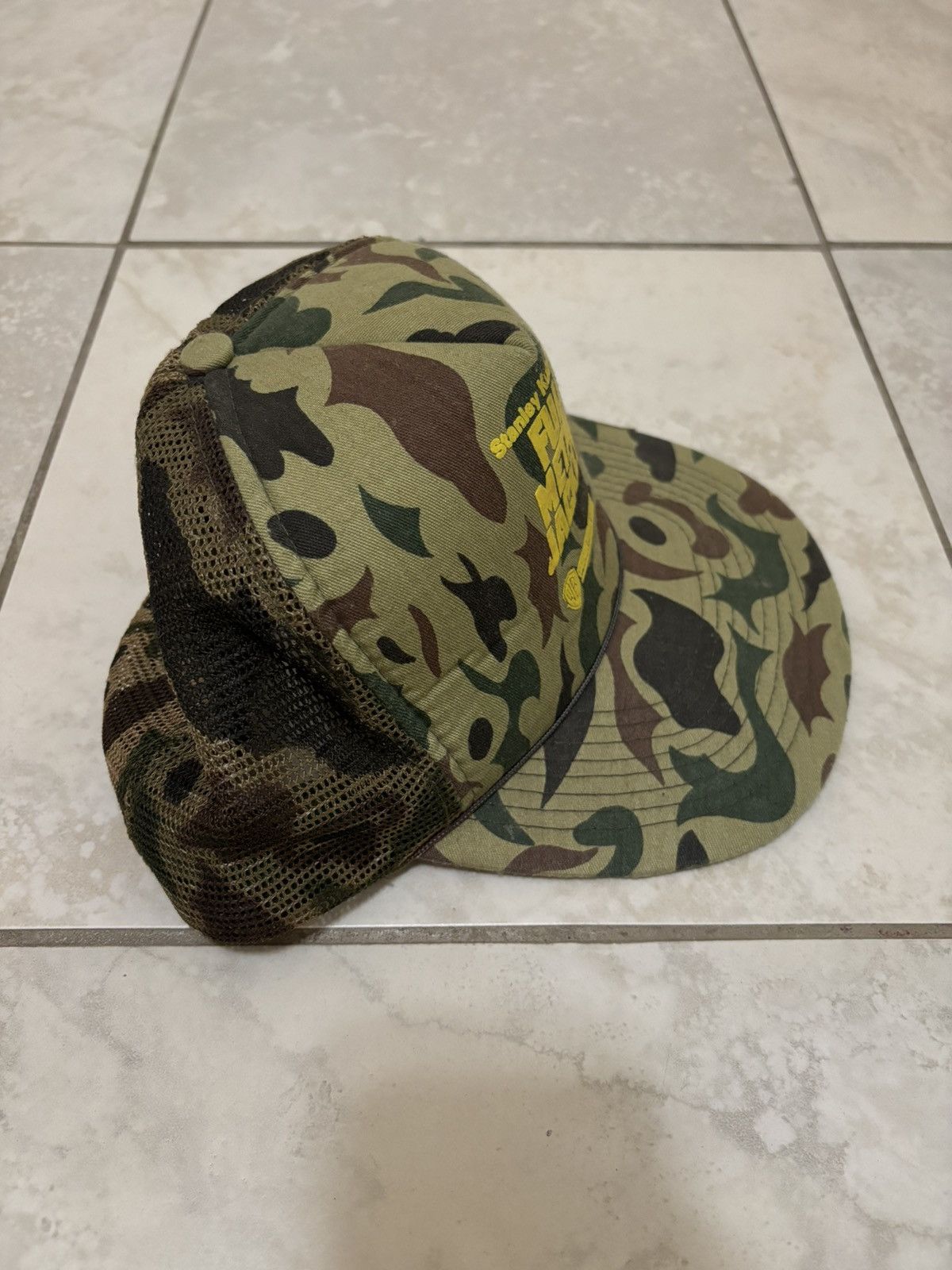 Vintage Rare Vintage 80s Full Metal Jacket Stanley Kubrick Movie Hat Size ONE SIZE - 12 Thumbnail