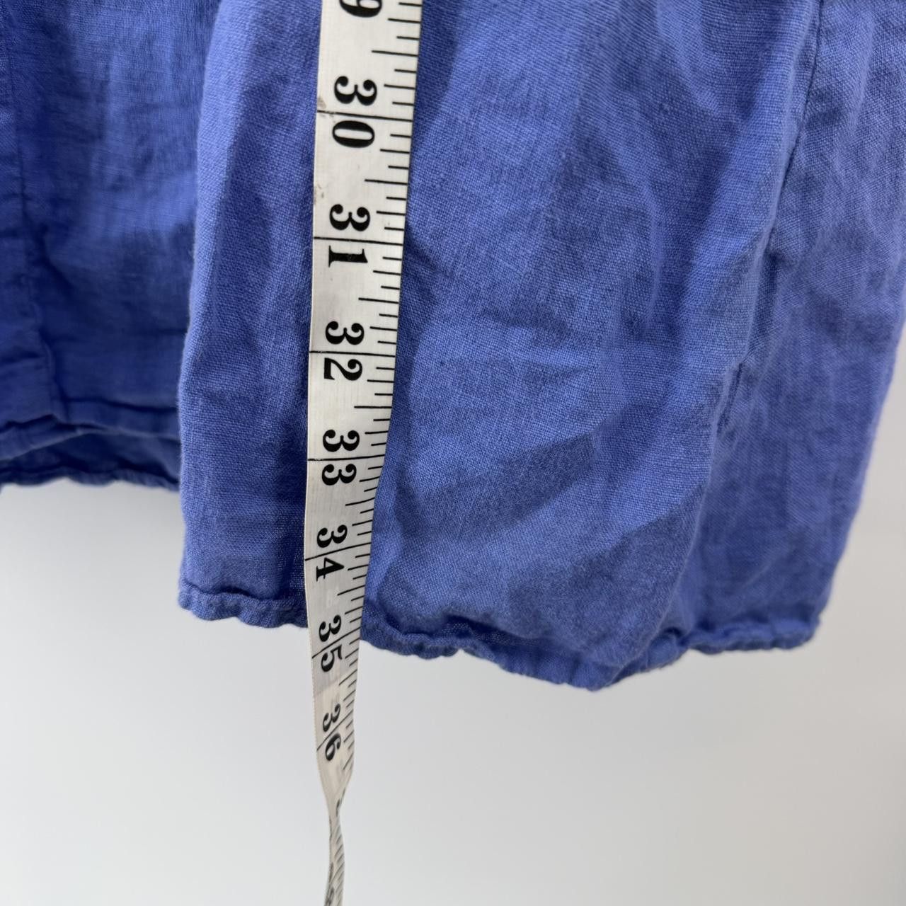 The Unbranded Brand Cut Loose blue linen dress Size M Size M / US 6-8 / IT 42-44 - 6 Thumbnail