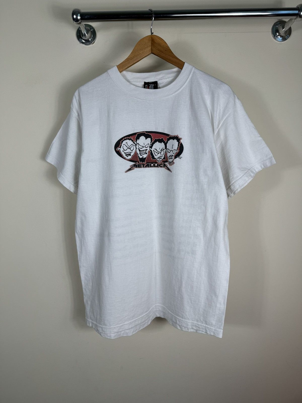 Band Tees × Metallica × Vintage Metallica 1999 2000 Giant USA band rock tour t shirt Size US L / EU 52-54 / 3 - 1 Thumbnail