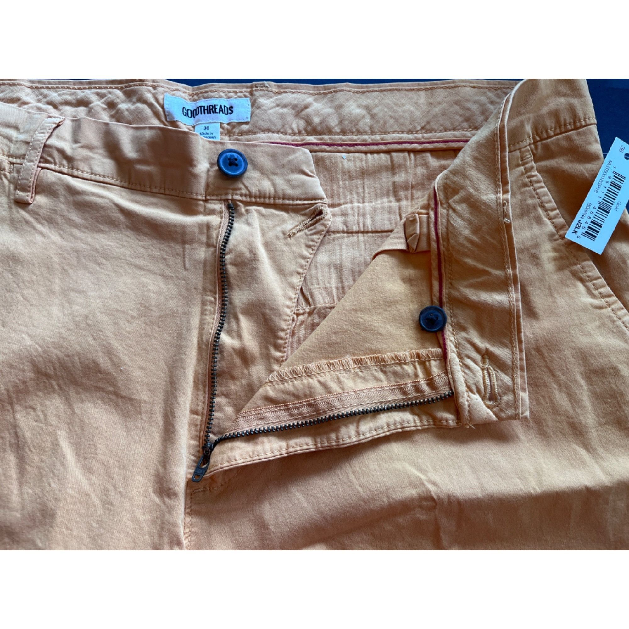 Other NWT MEN'S GOODTHREAD SHORTS SIZE 36" COLOR IS YELLOW Size US 36 / EU 52 - 2 Thumbnail