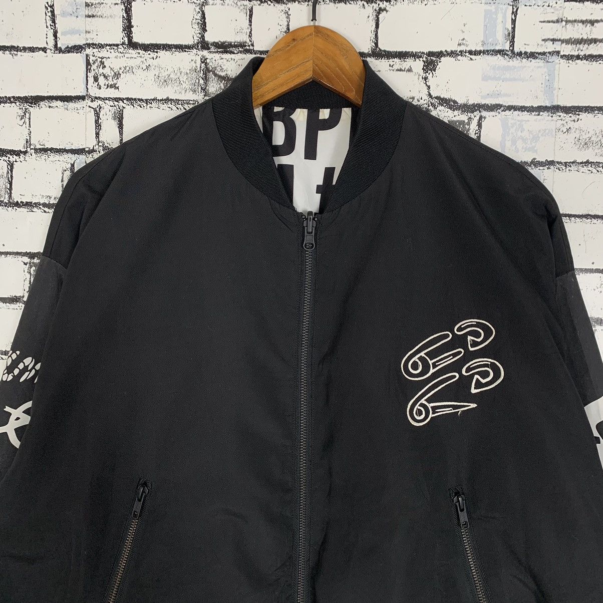 Broken Planet × Japanese Brand Broken Planet Market(BPM) Design Punk Bomber Jacket Size US S / EU 44-46 / 1 - 2 Thumbnail