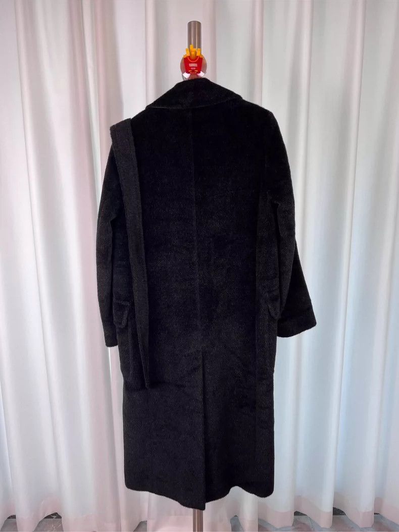 Max Mara Max Mara Main Line Black Camel Hair Bathrobe Coat Size L / US 10 / IT 46 - 2 Thumbnail