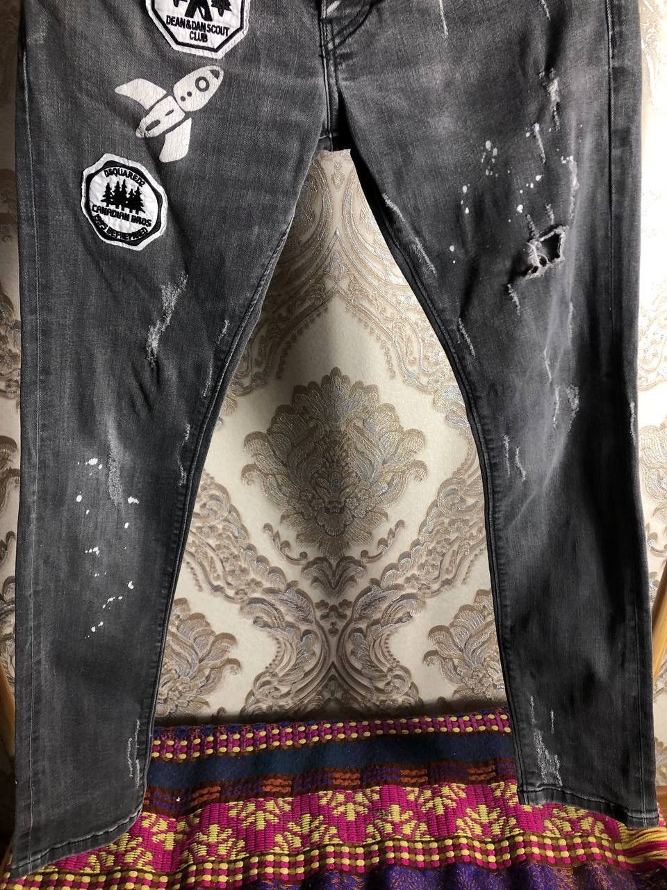 Dsquared2 × Vintage VERY RARE DSQUARED2 DENIM JEANS ITALIAN DESIGNER LUXURY Y2K Size US 31 - 4 Thumbnail